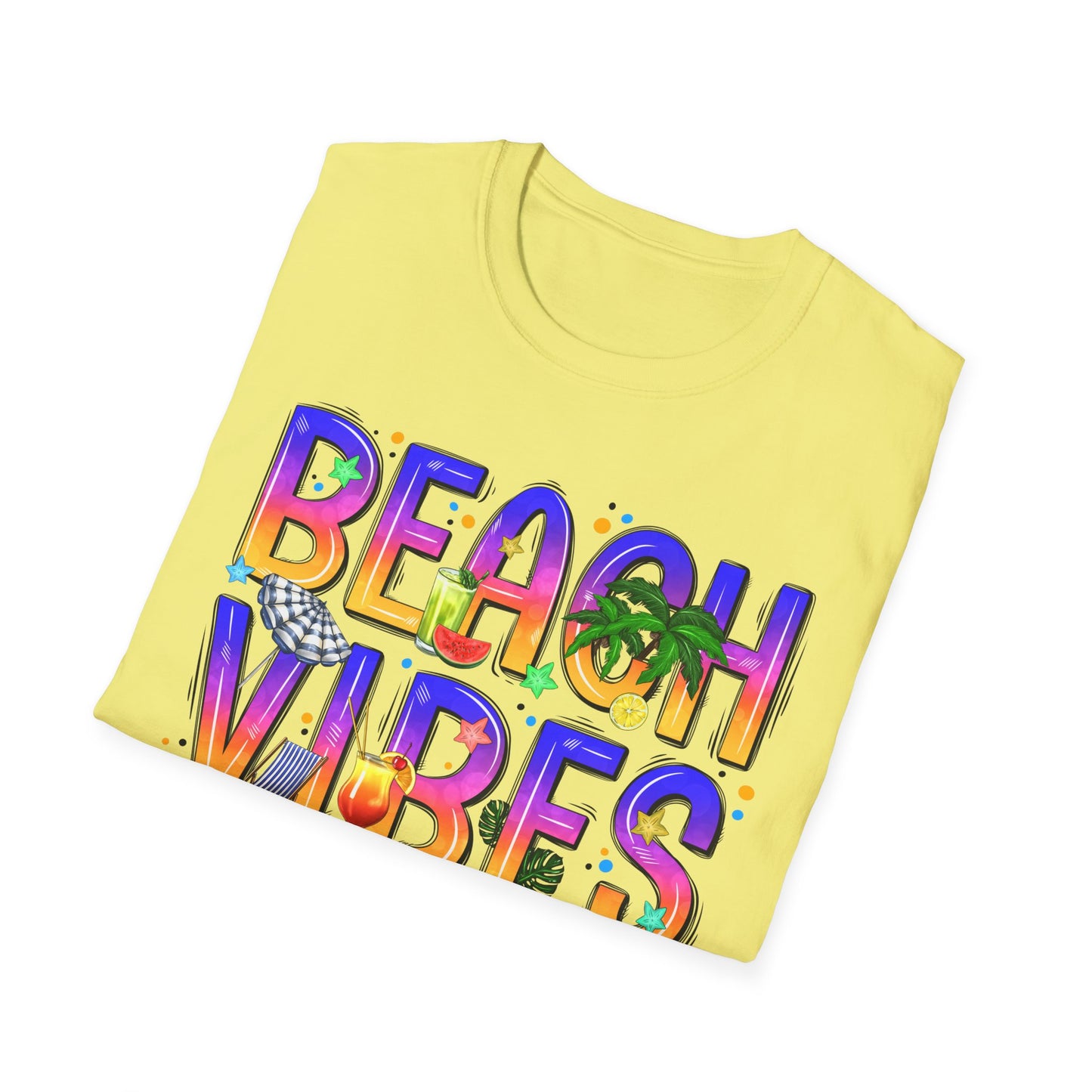 Beach Vibes - Bright and Fun Tee
