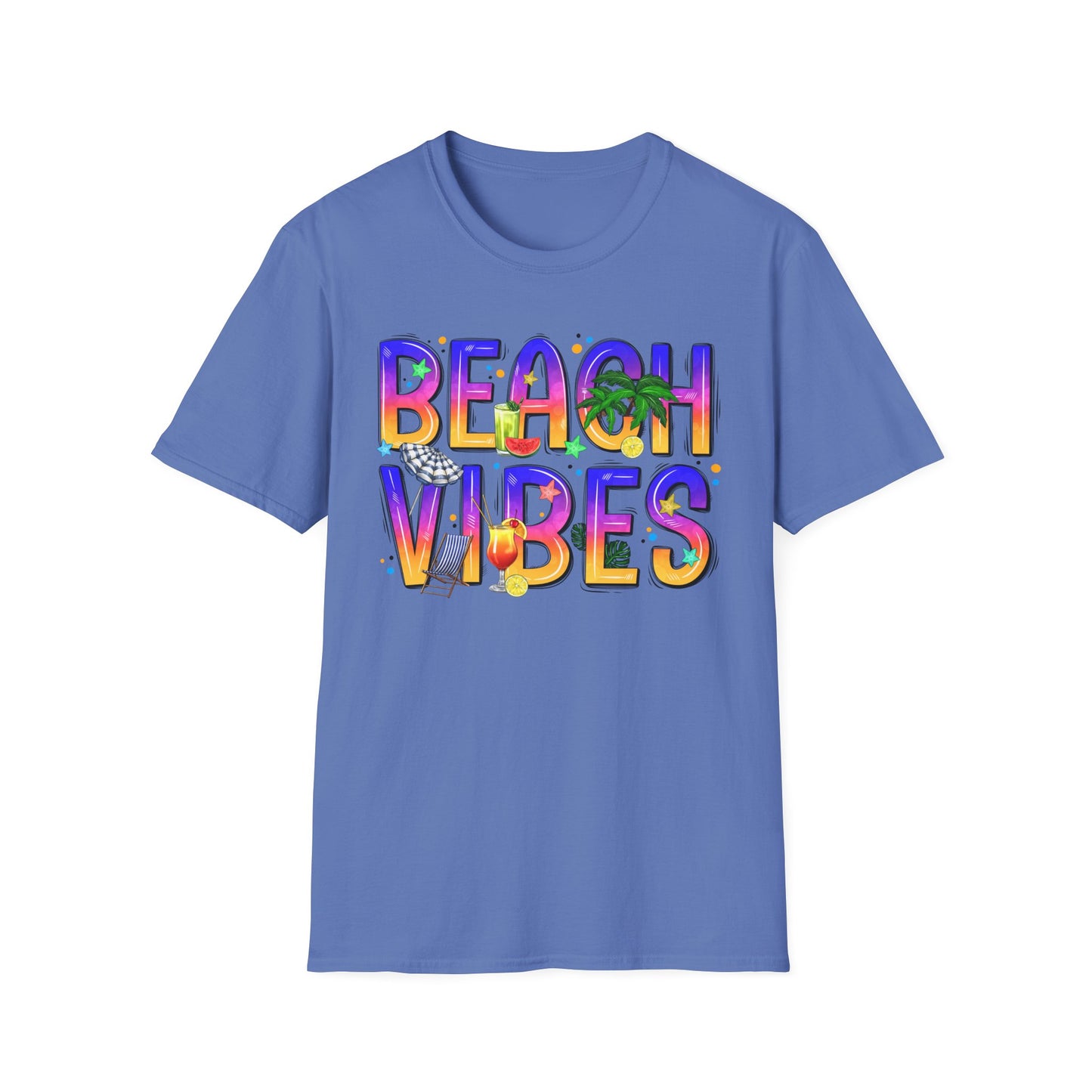 Beach Vibes - Bright and Fun Tee
