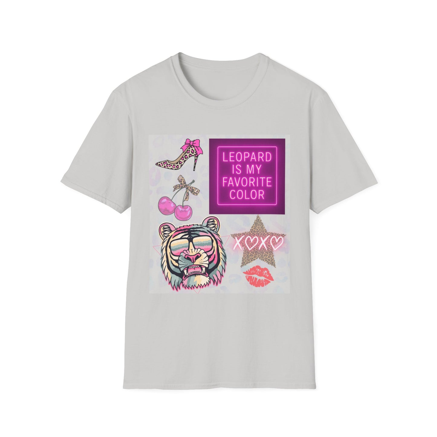 Leopard is my Favorite Color Graphic Tee – Fun & Trendy Apparel