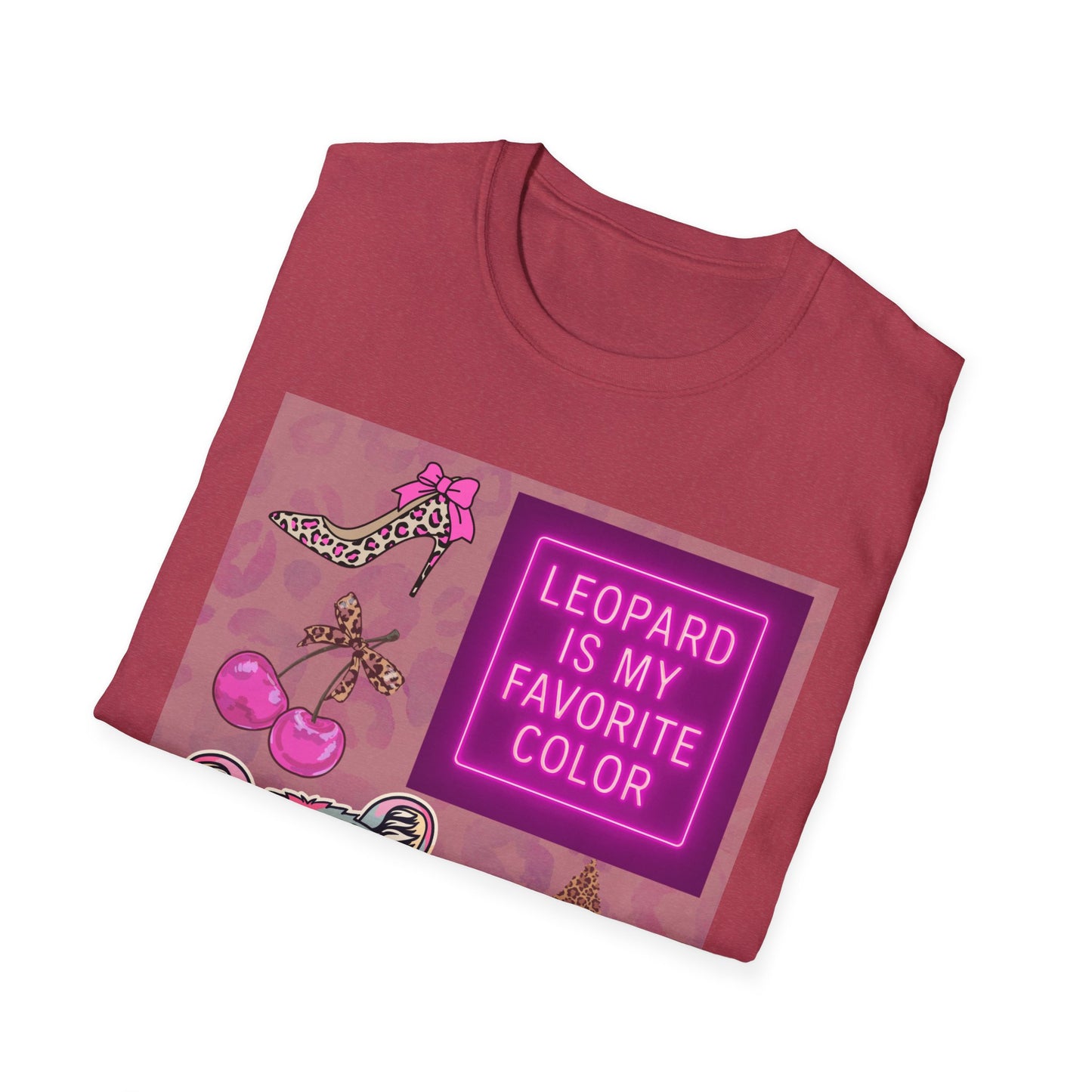Leopard is my Favorite Color Graphic Tee – Fun & Trendy Apparel