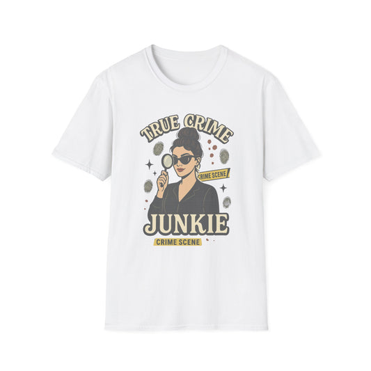 True Crime Junkie -Perfect for Crime Lovers & Unique Gift Ideas