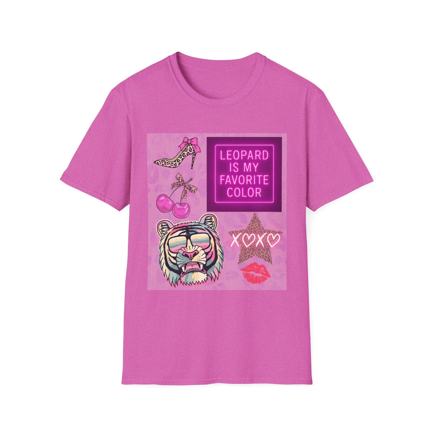 Leopard is my Favorite Color Graphic Tee – Fun & Trendy Apparel
