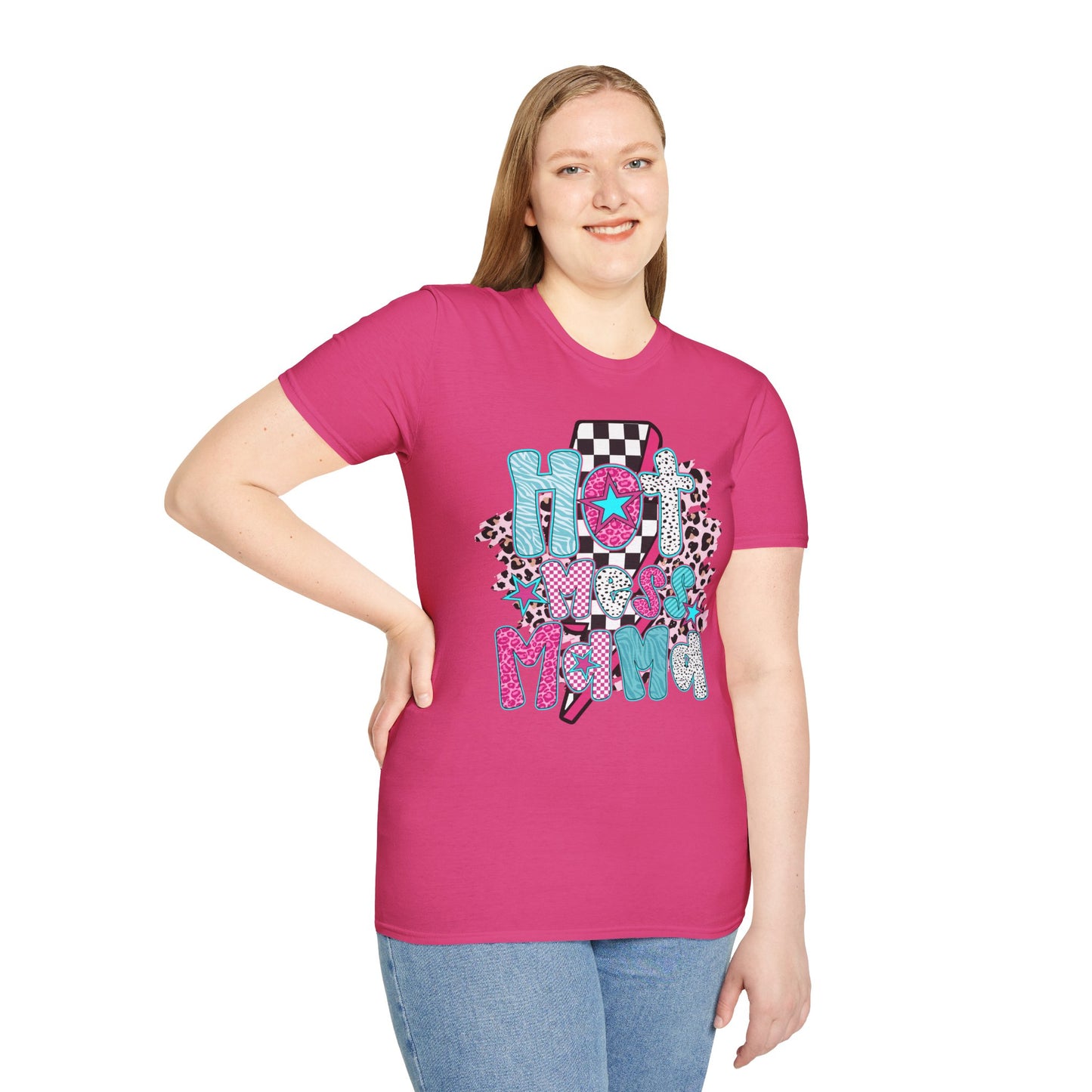 Fun 'Hot Mess Mama' T-Shirt - Perfect for Moms!