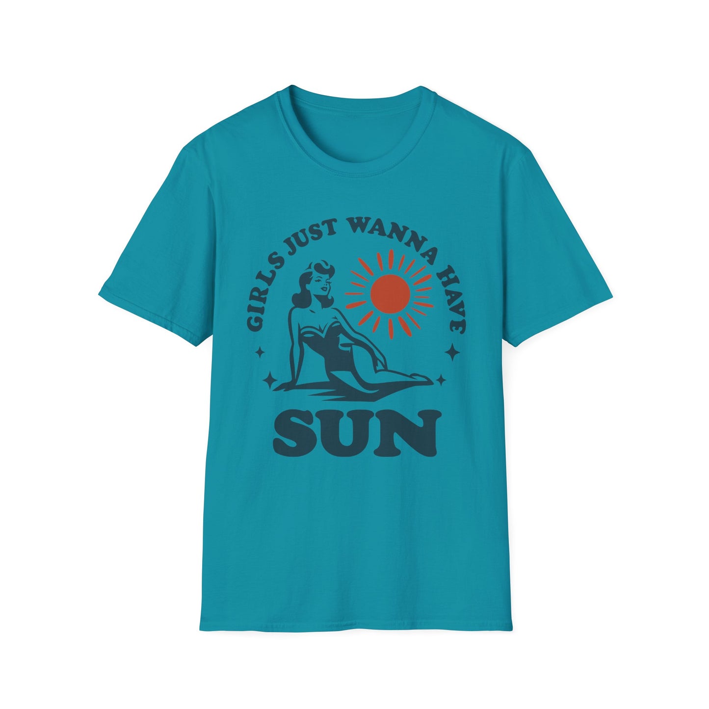 Girls Just Wanna Have Sun T-Shirt - Summer Vibes Tee