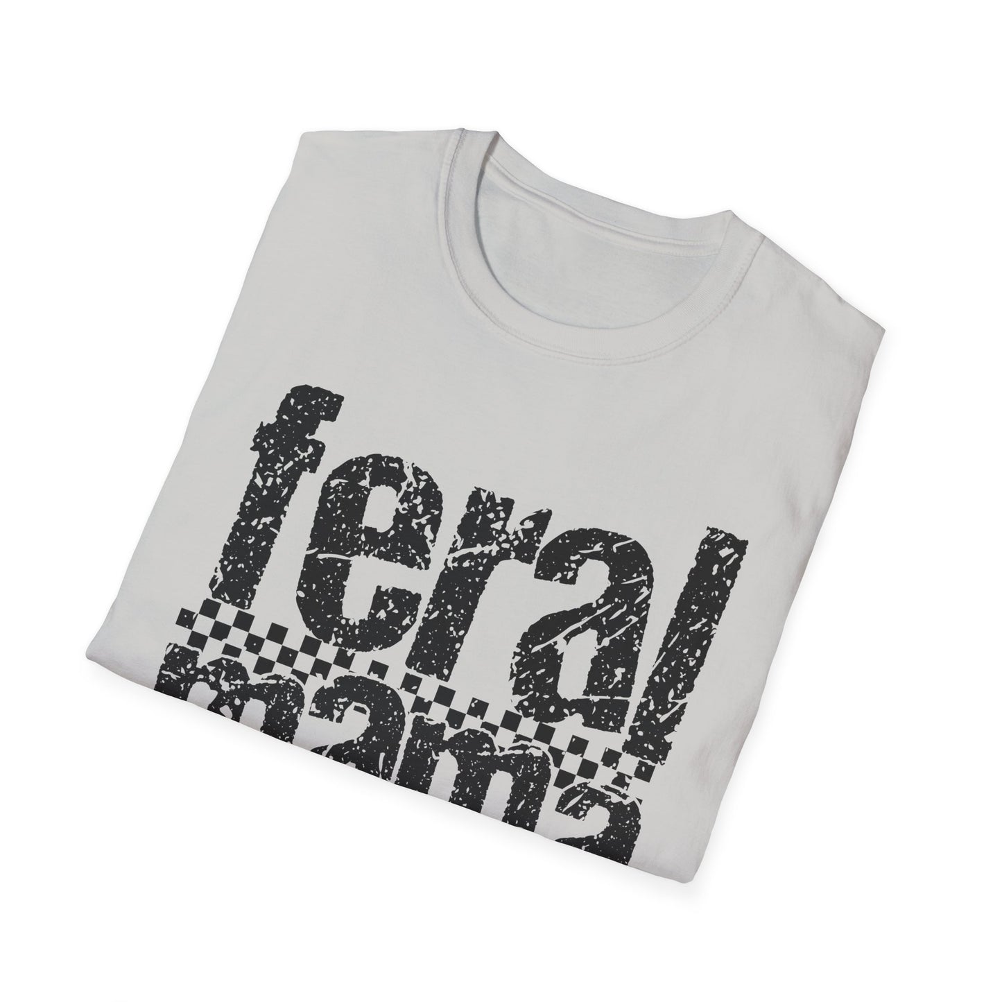 Feral Mama Unisex Softstyle T-Shirt, Funny Gift for Moms, Casual Wear, Graphic Tee, Mother's Day Present, Everyday Comfort