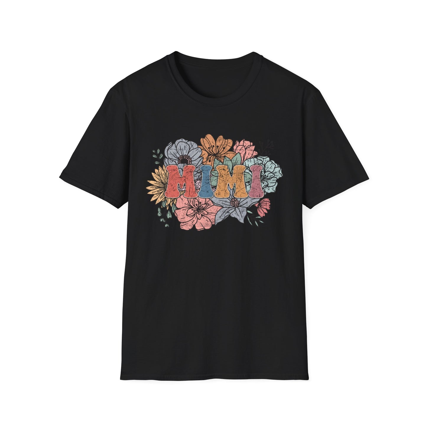 Floral 'Mimi' Unisex T-Shirt - Perfect Gift for Moms, Mother's Day, Family Gatherings, Casual Wear, Spring Fashion