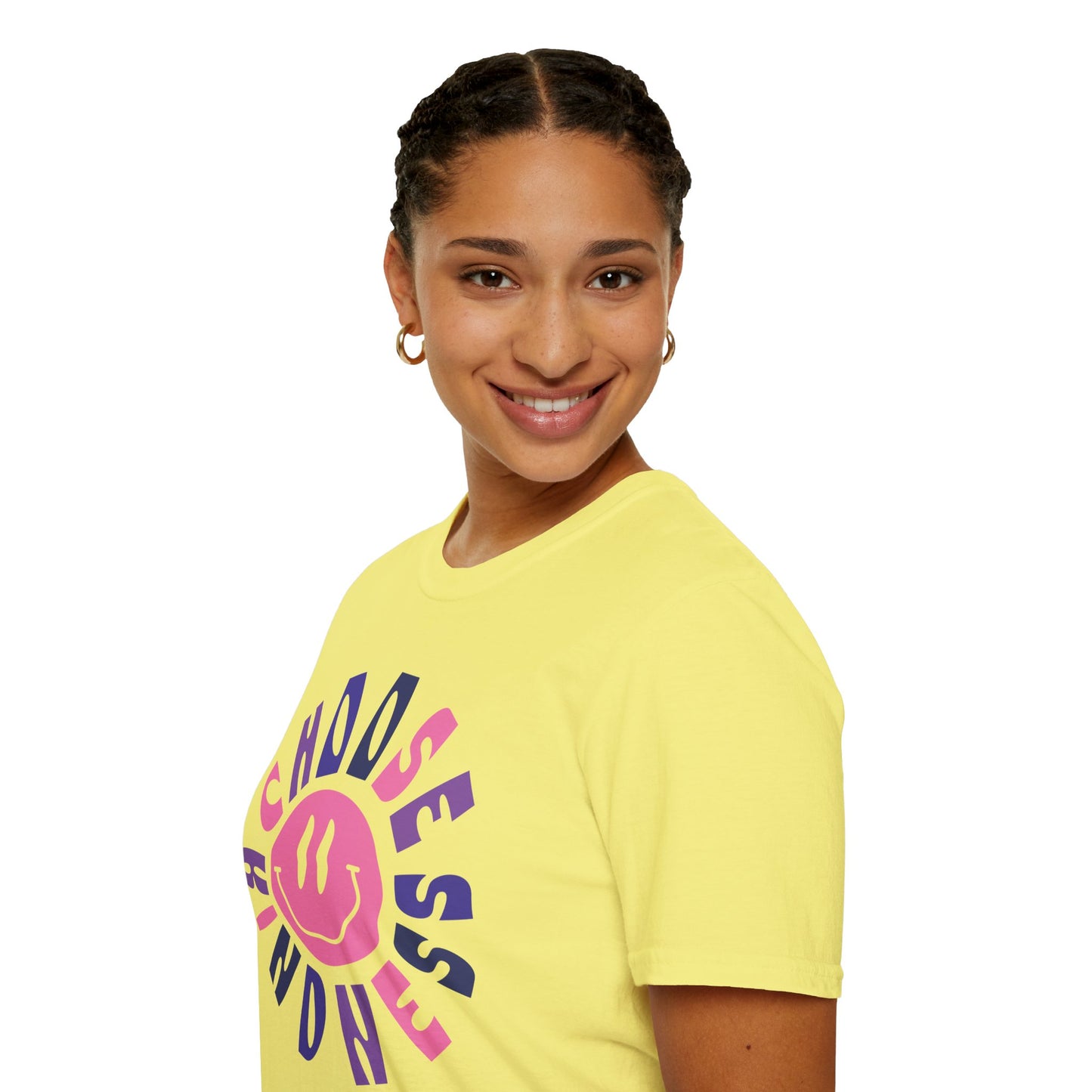 Choose Kindness Unisex Softstyle T-Shirt | Positive Vibes Tee