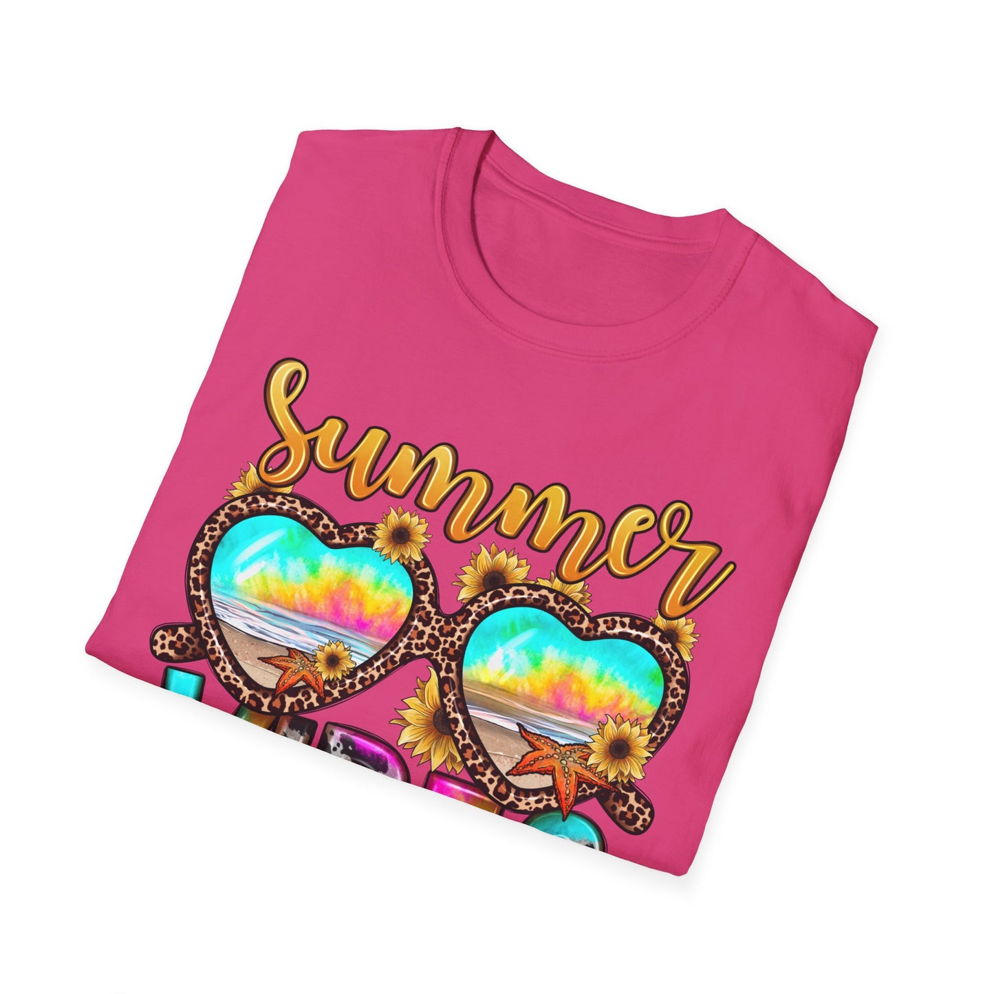 Summer Vibes Graphic -Tee for a Chill Summer