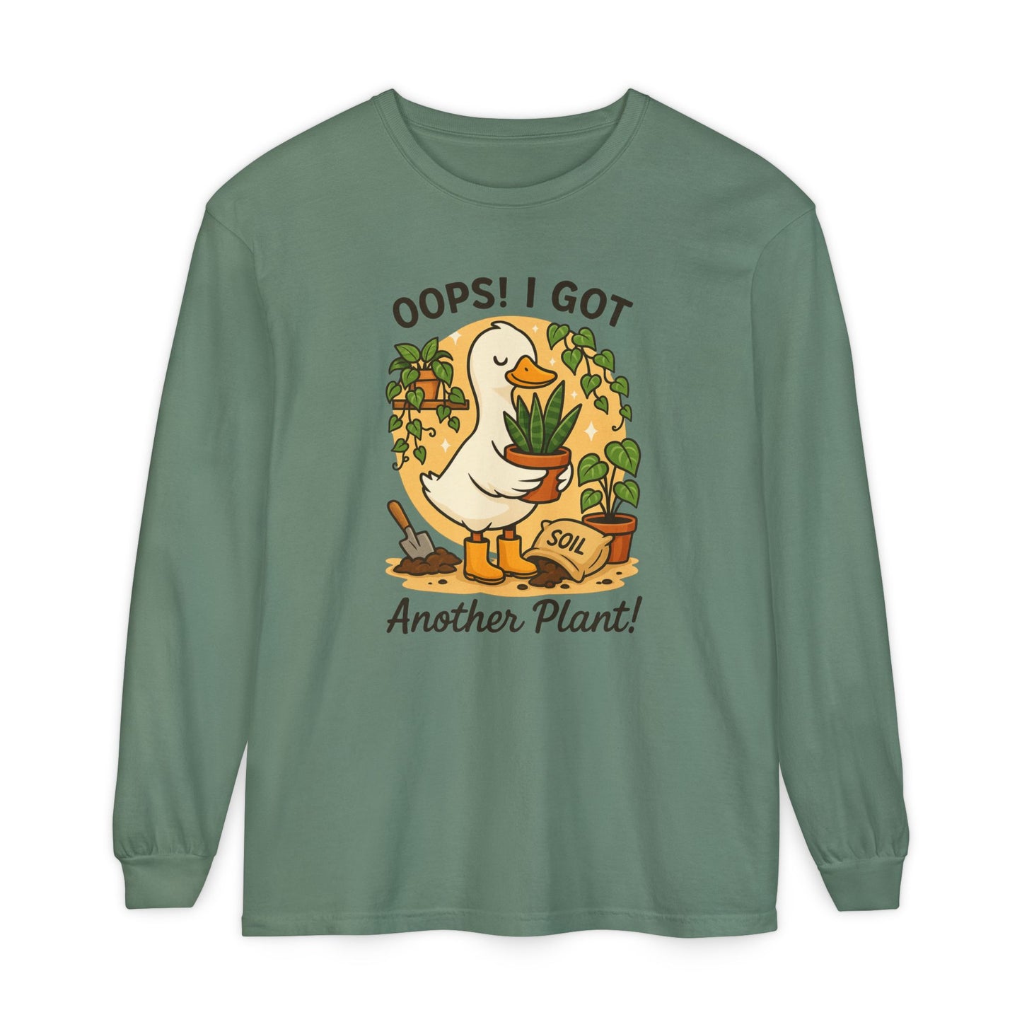 Gardening Humor Long Sleeve Tee, Oops I Got Another Plant Shirt, Funny Plant Lover Gift, Unisex Plant Enthusiast Top, Quirky Gardening [...]