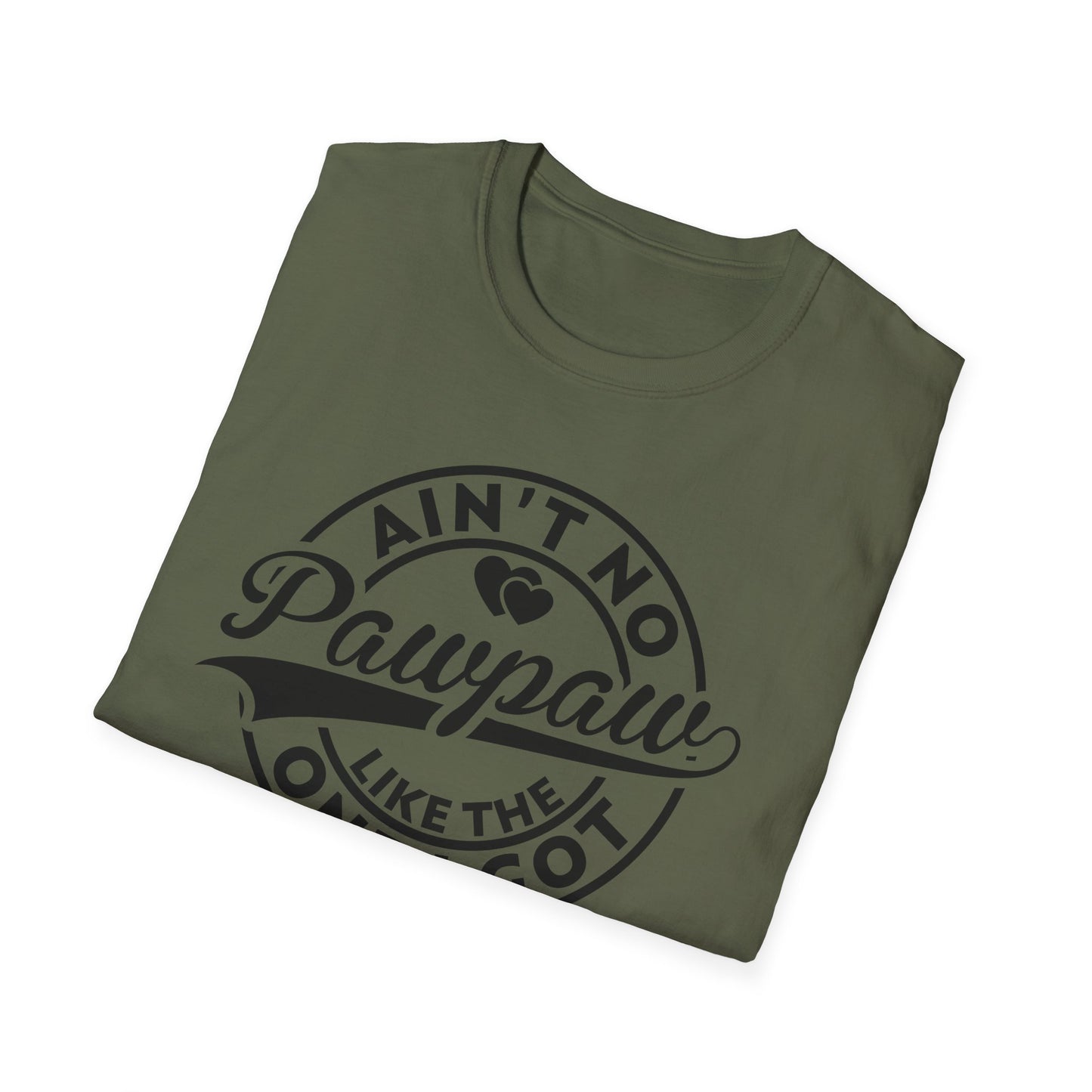 Unisex Pawpaw T-Shirt, Comfortable Gift for Grandparents, Funny Dad Tee, Holiday Wear, Father's Day Gift, Family Reunion Shirt