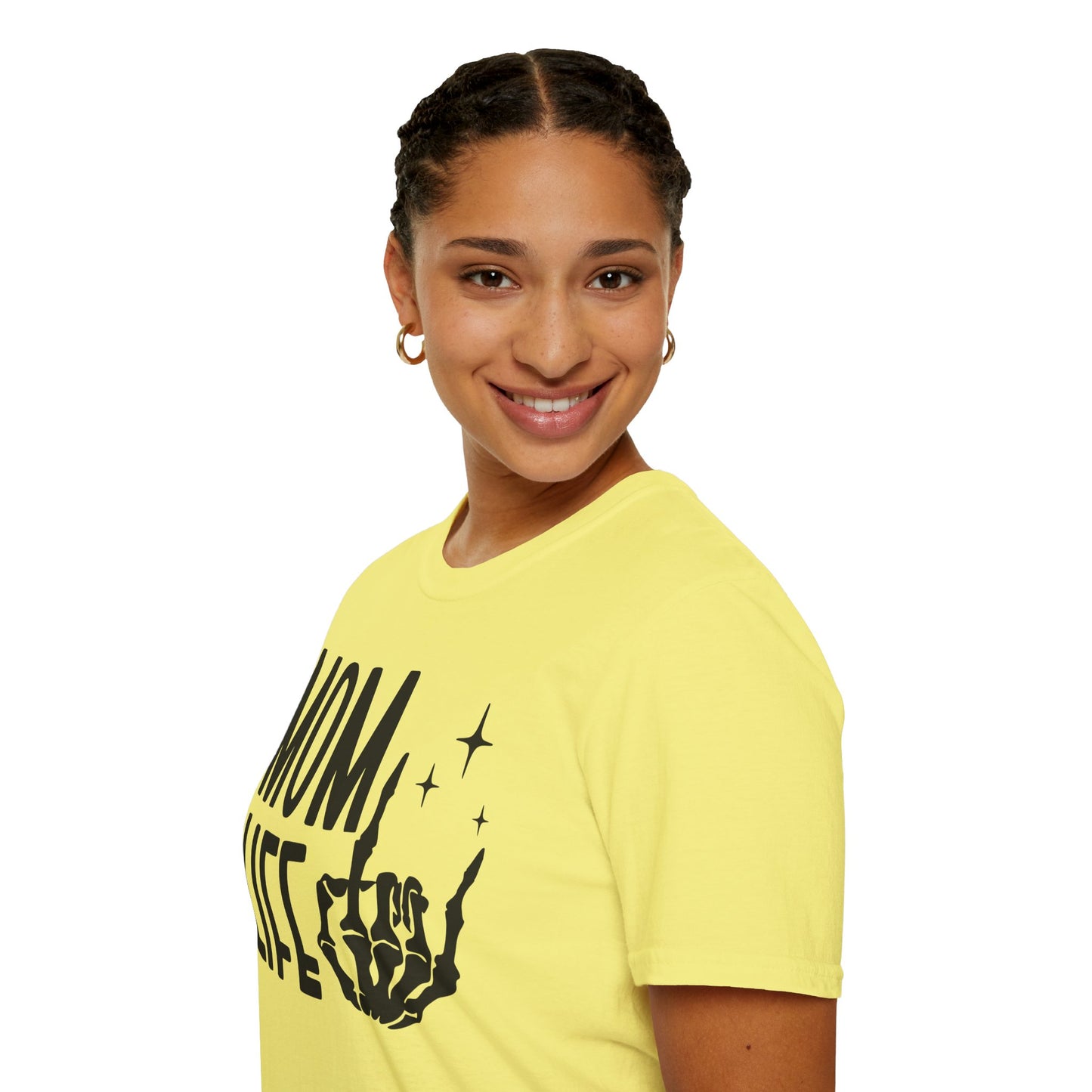 Mom Life Skeleton Hand T-Shirt