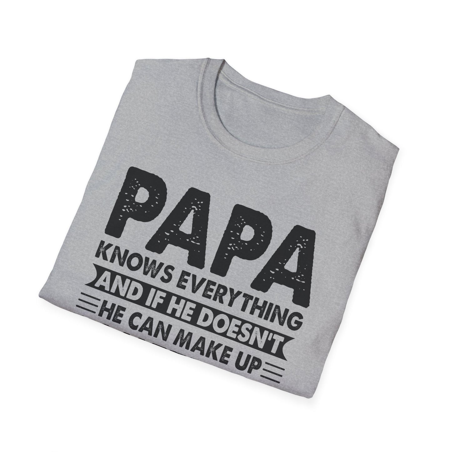 Funny Papa T-Shirt, Gift for Dad, Birthday Shirt, Fun Father's Day Tee, Dad Humor Apparel
