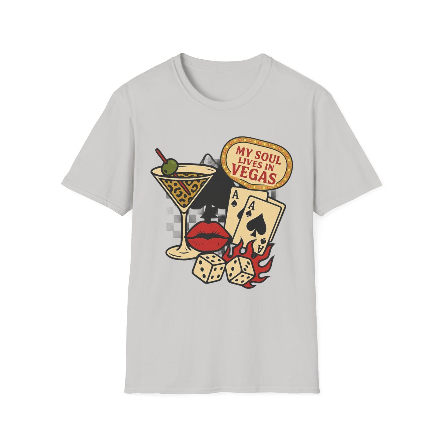 Vegas Vibes 'My Soul Lives in Vegas' - Graphic Tee