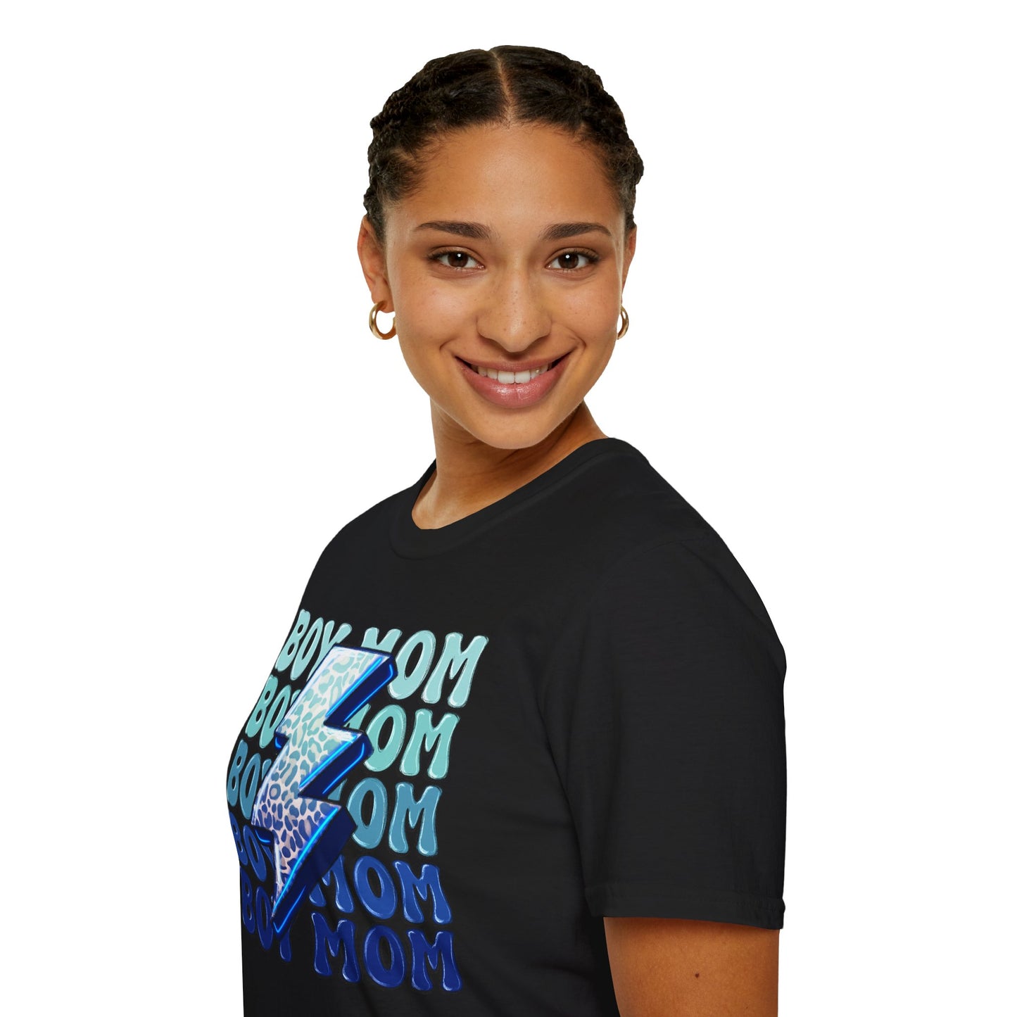 Boy Mom Graphic T-Shirt - Fun and Stylish for Proud Mothers