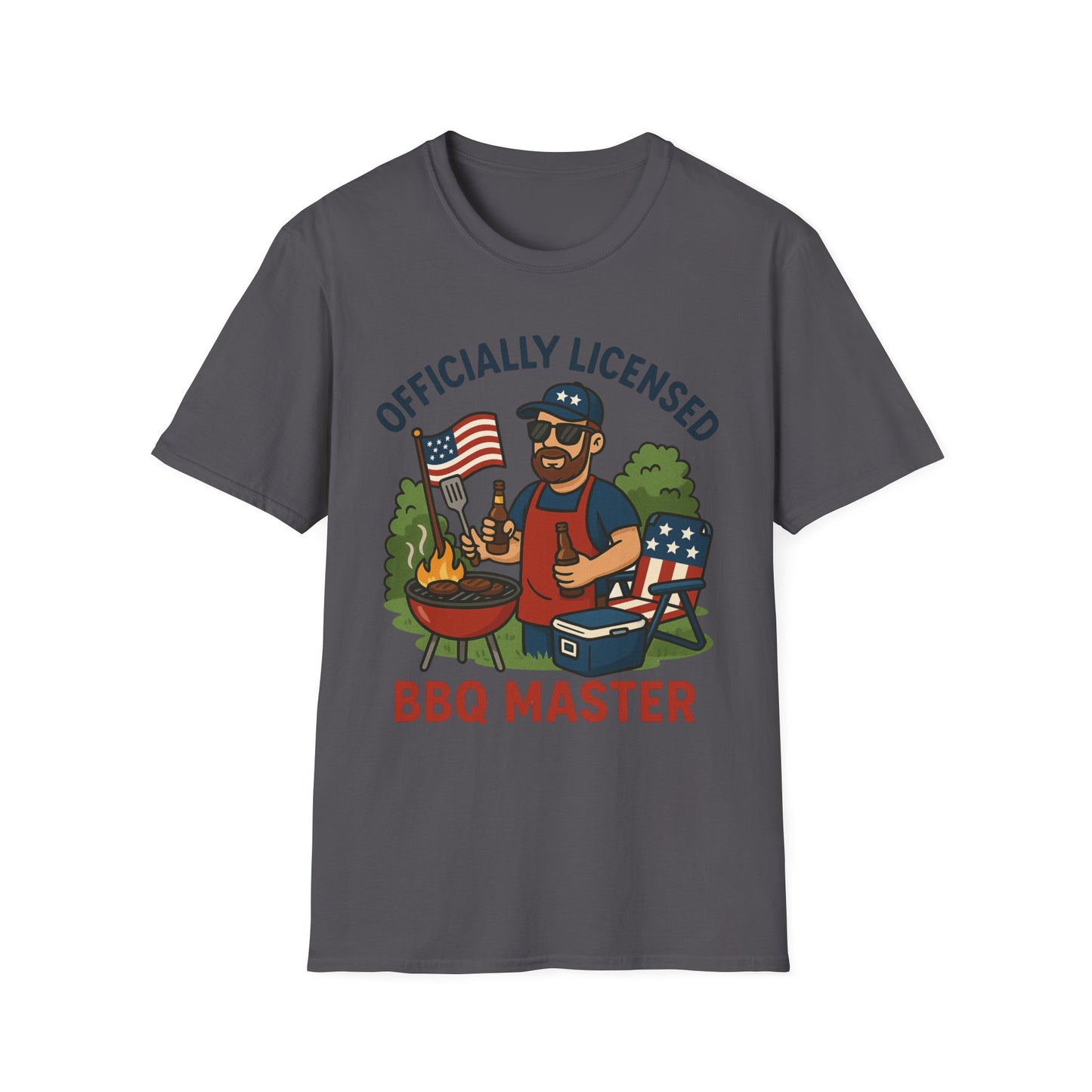Officially Licensed BBQ Master T-Shirt for Grill Enthusiasts