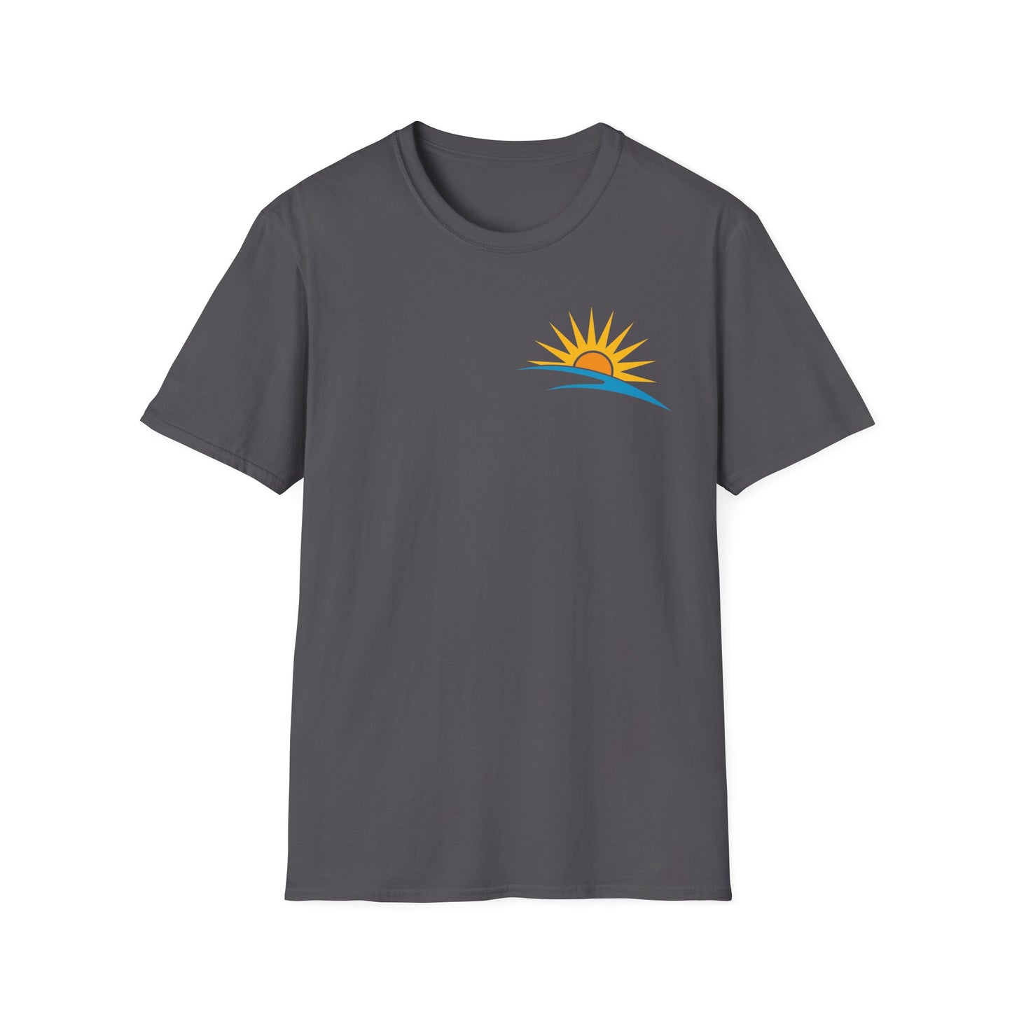 Beach Sunrise & Lighthouse Unisex T-Shirt - Relaxed Summer Vibes