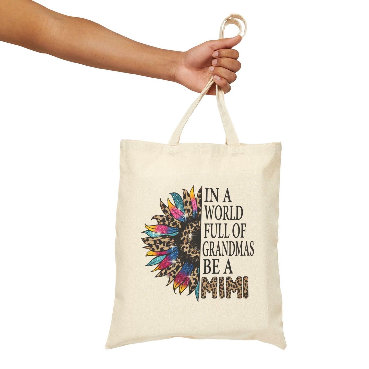 Grandma's Love Tote Bag | Cute Cotton Bag, Mother's Day Gift, Eco-Friendly Bag, Custom Tote, Everyday Use
