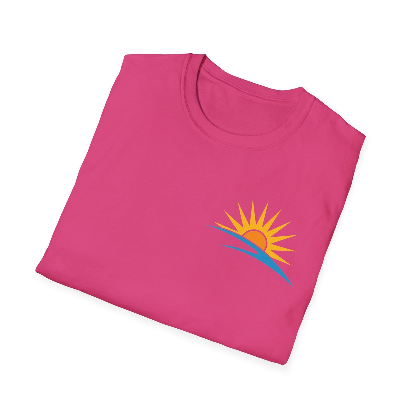 Beach Sunrise & Lighthouse Unisex T-Shirt - Relaxed Summer Vibes