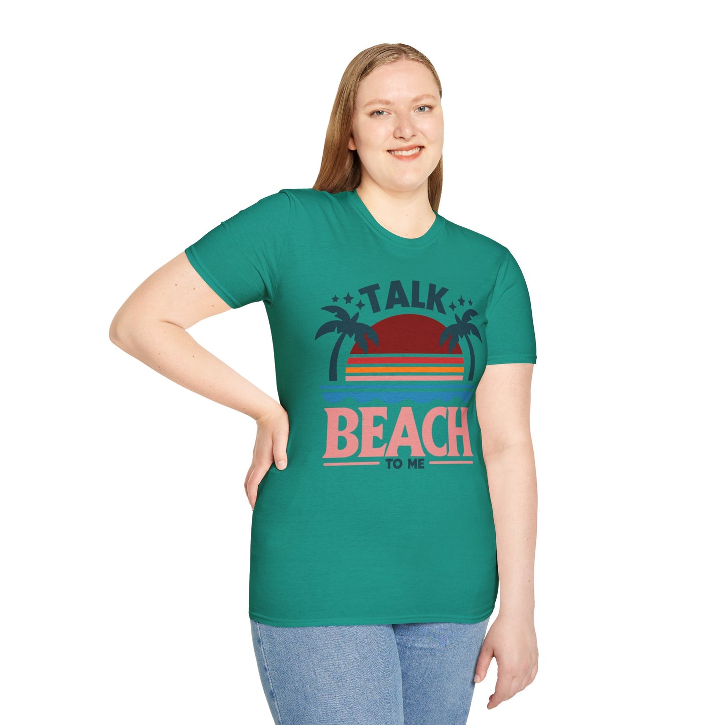 Talk Beach to Me - Playful T-Shirt