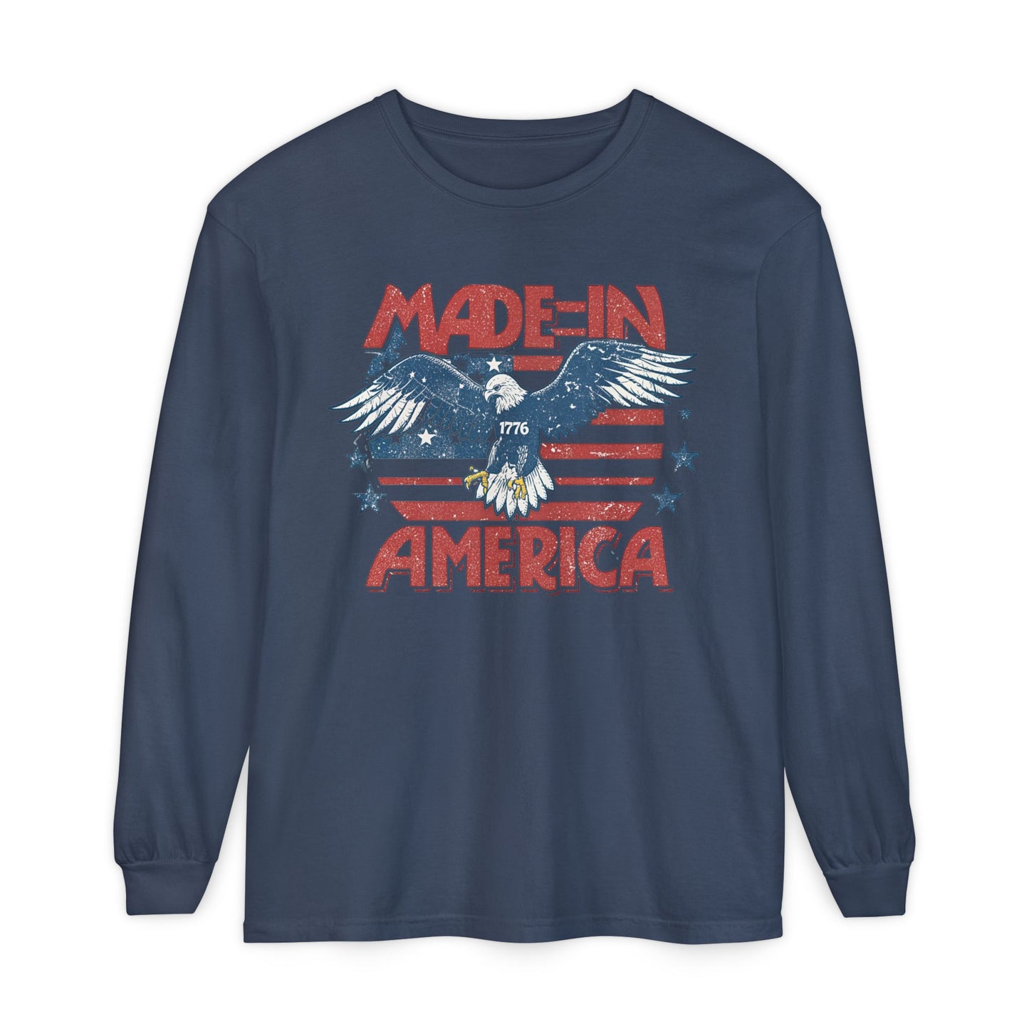 Patriotic T-Shirt, Made in America Tee, Independence Day Shirt, Casual Wear, Gift for Him/Her