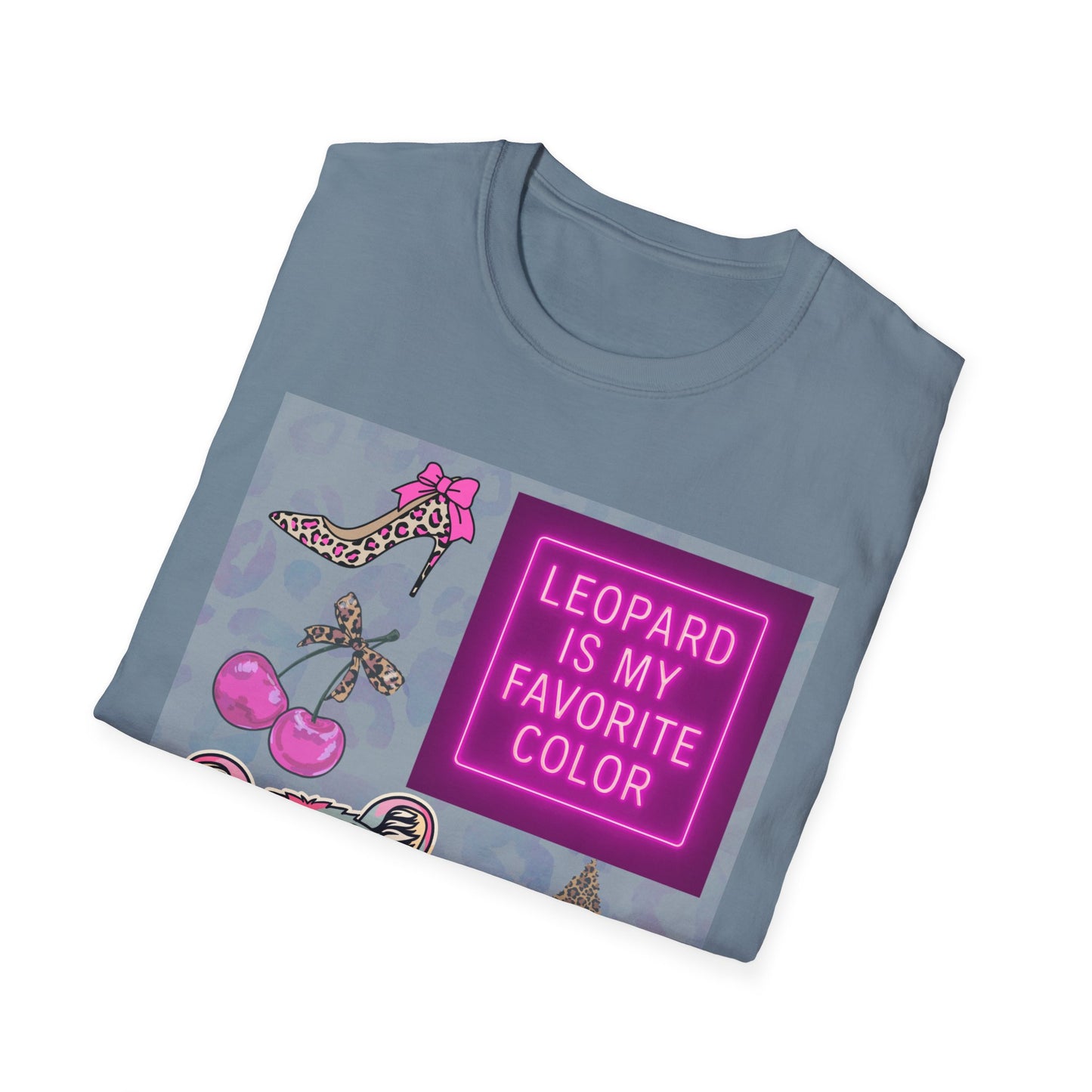 Leopard is my Favorite Color Graphic Tee – Fun & Trendy Apparel