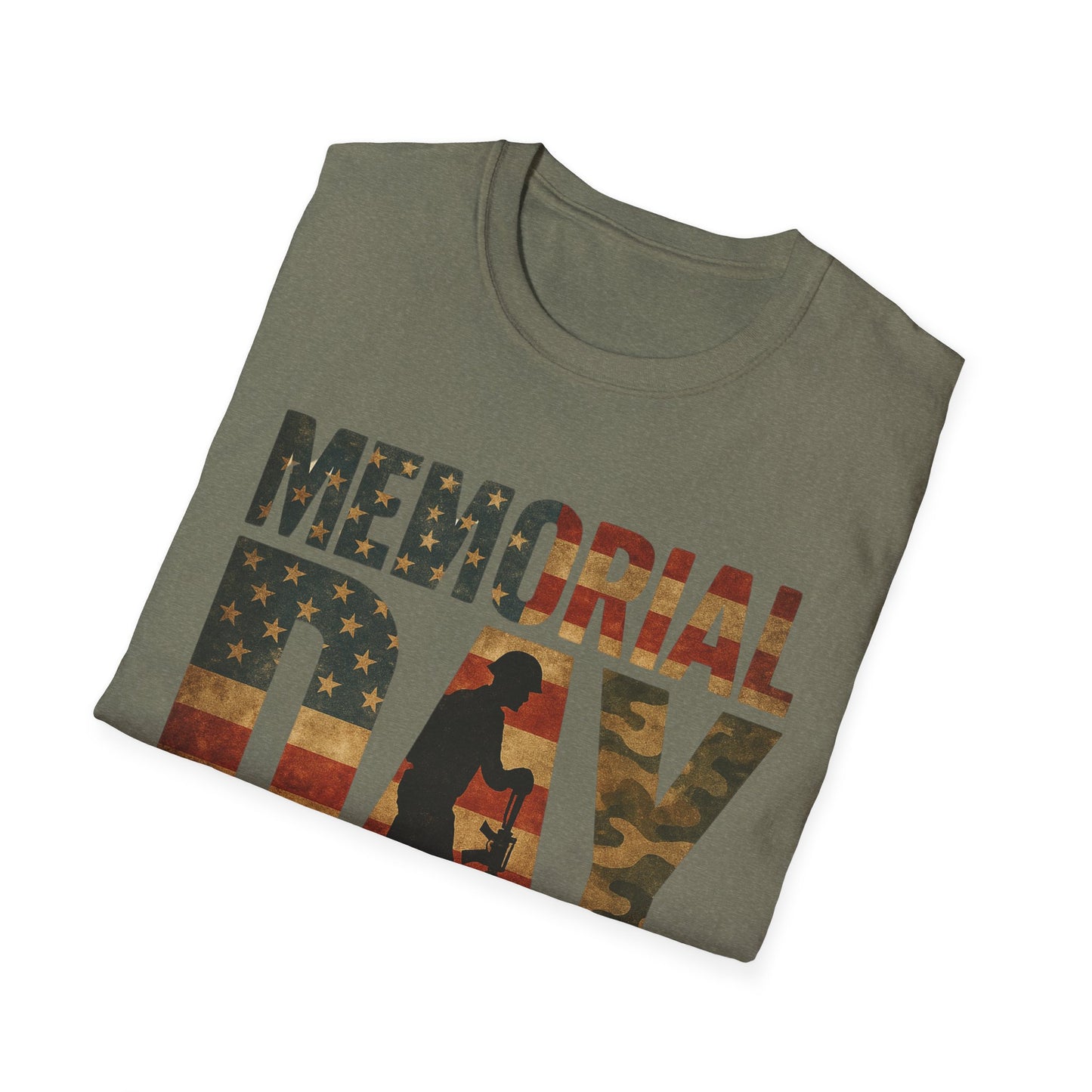 Memorial Day Camo Graphic - T-Shirt