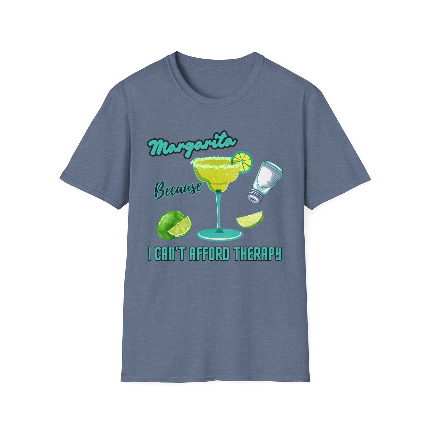 Margarita Therapy - Graphic Tee for Cocktail Lovers