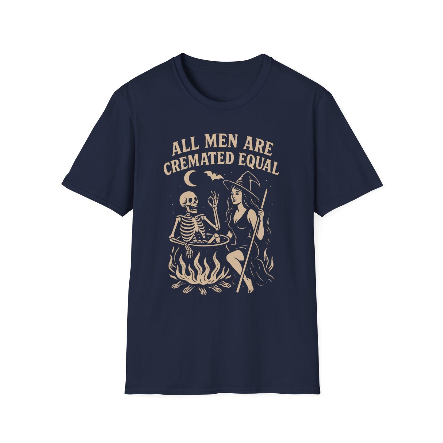 Halloween Witty Tee, Oversized Graphic Tee