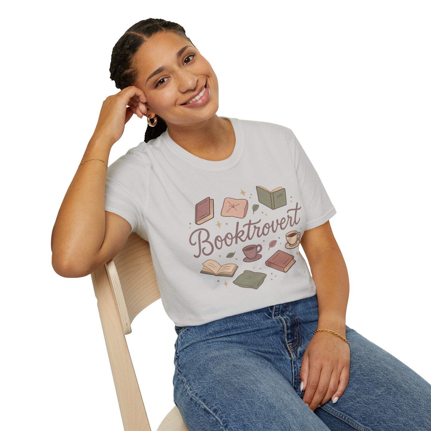 Book Lover's Unisex T-Shirt - Perfect for Booktroverts, Cozy Vibes, and Casual Style