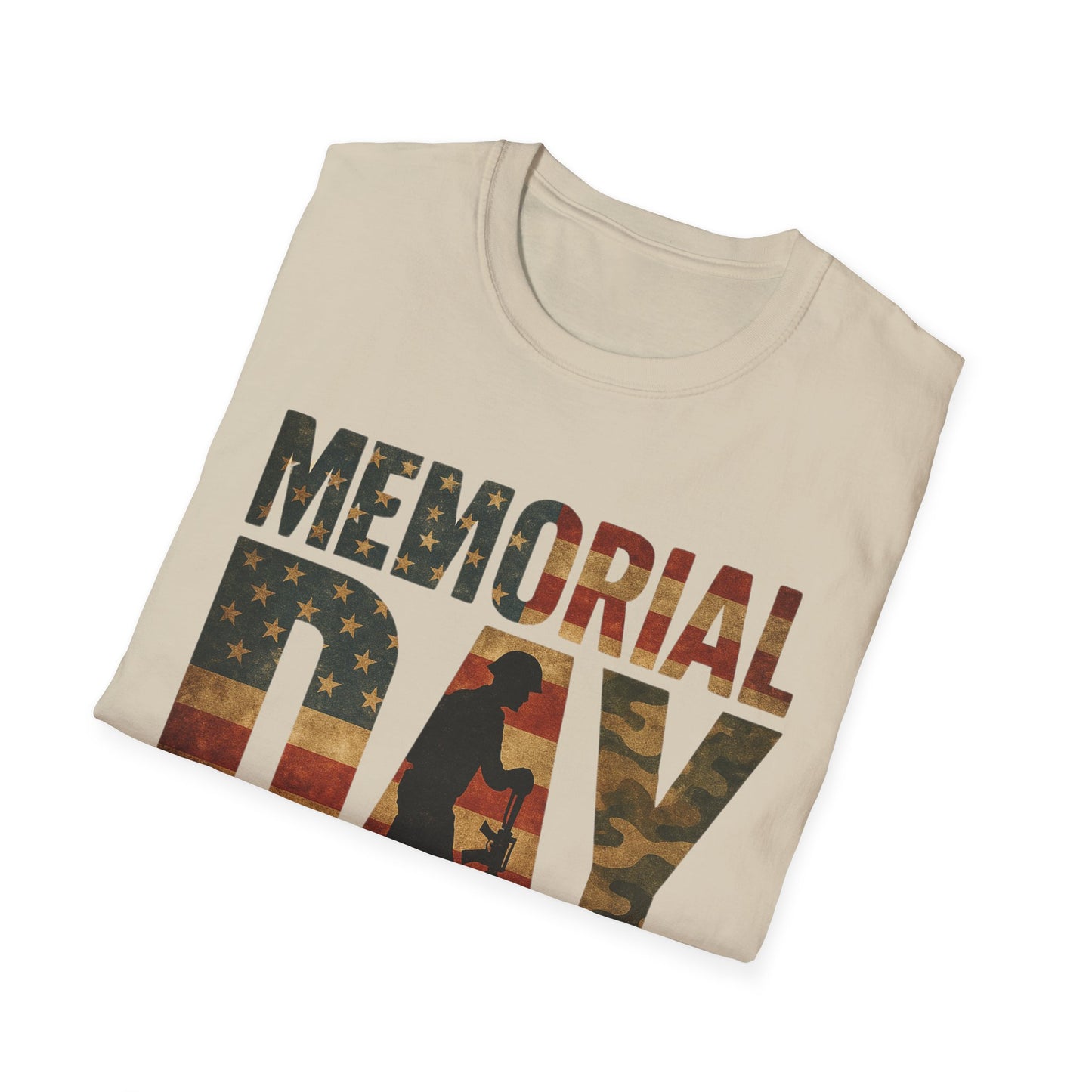 Memorial Day Camo Graphic - T-Shirt