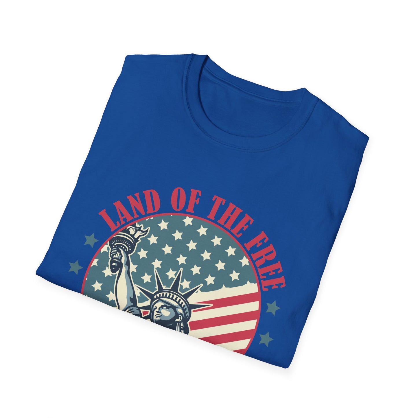 Land of the Free Graphic T-Shirt – Patriotism