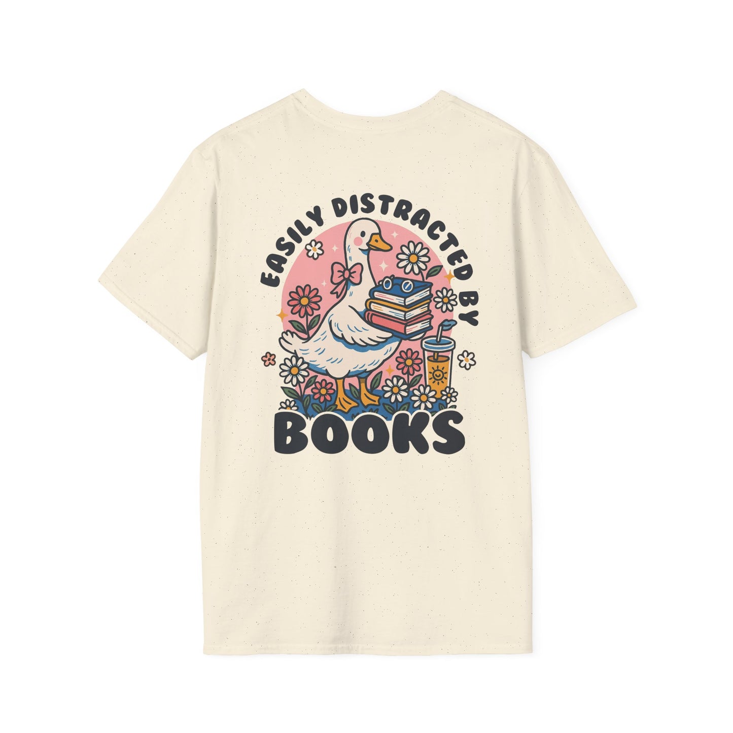 Easily Distracted by Books - T-Shirt