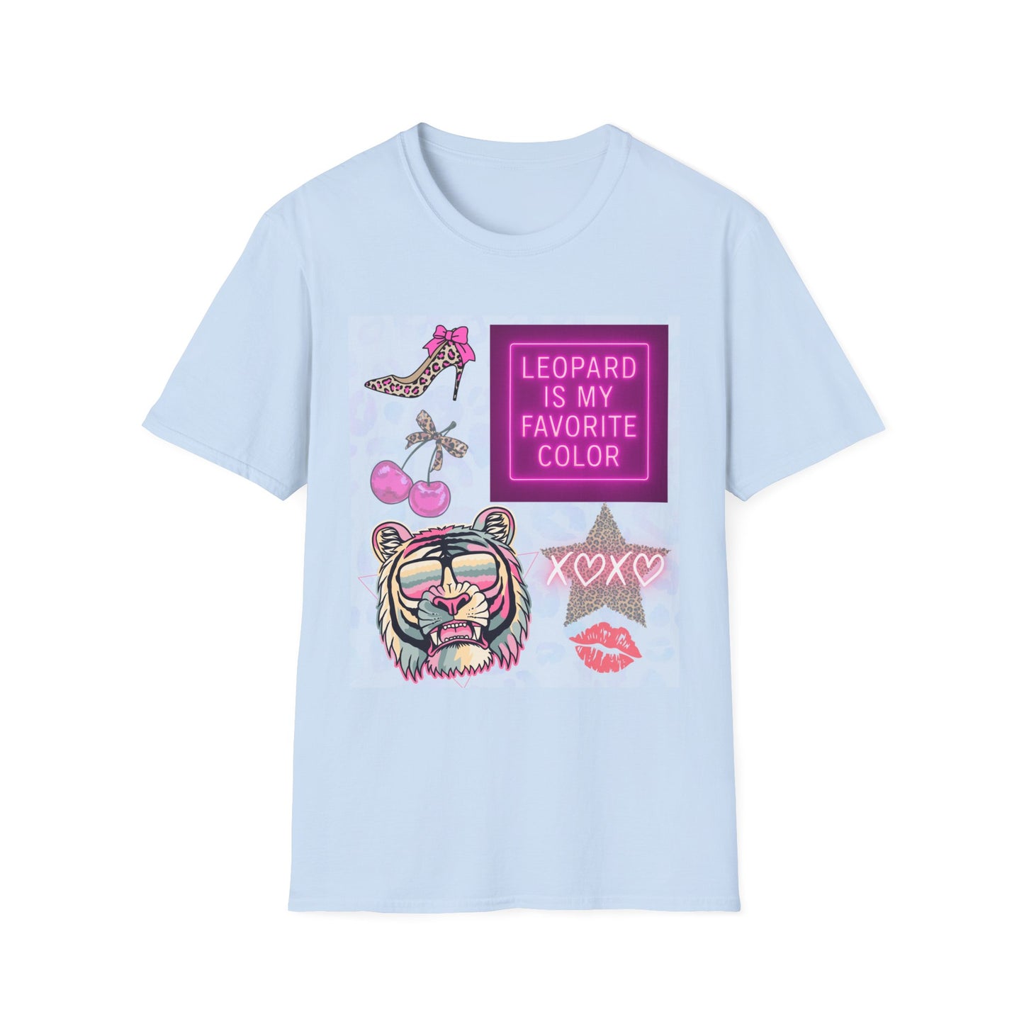 Leopard is my Favorite Color Graphic Tee – Fun & Trendy Apparel