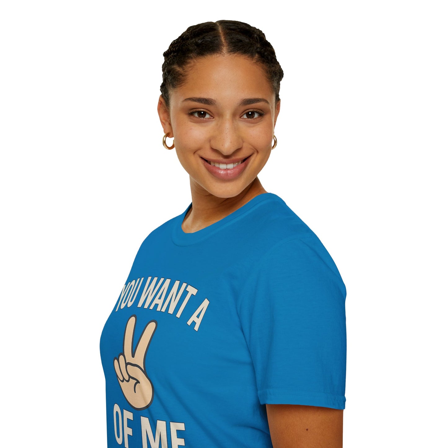 "You Want a Piece of Me" Graphic Tee for Casual Vibes