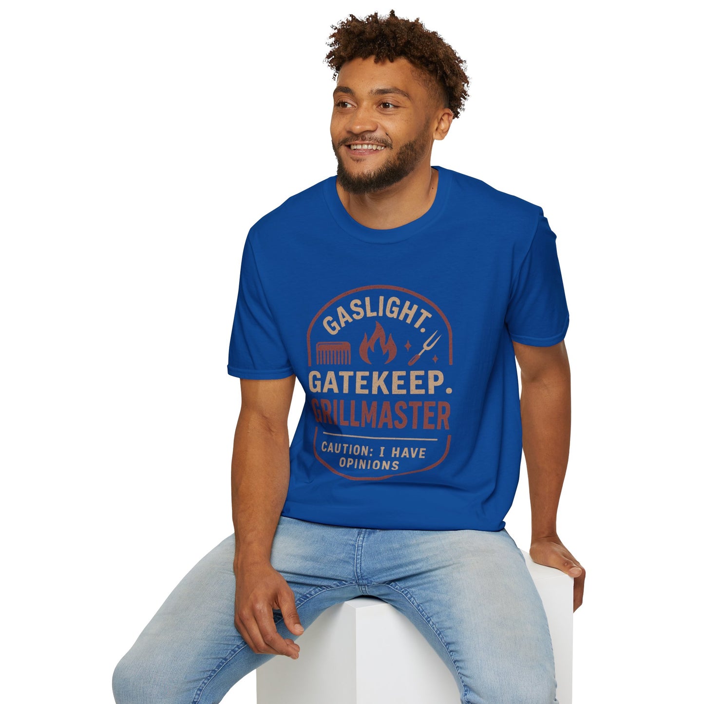 Gaslight Gatekeep Grillmaster Tee for BBQ Lovers