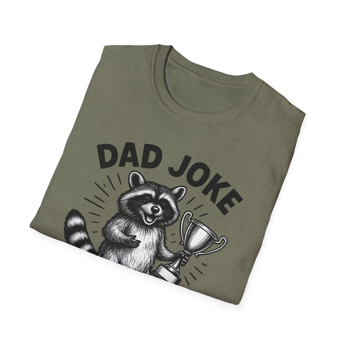 Dad Joke Champion T-Shirt, Funny Dad Gift, Unisex Tee, Perfect for Father's Day, Humor Shirt for Parent, Gift for Dad