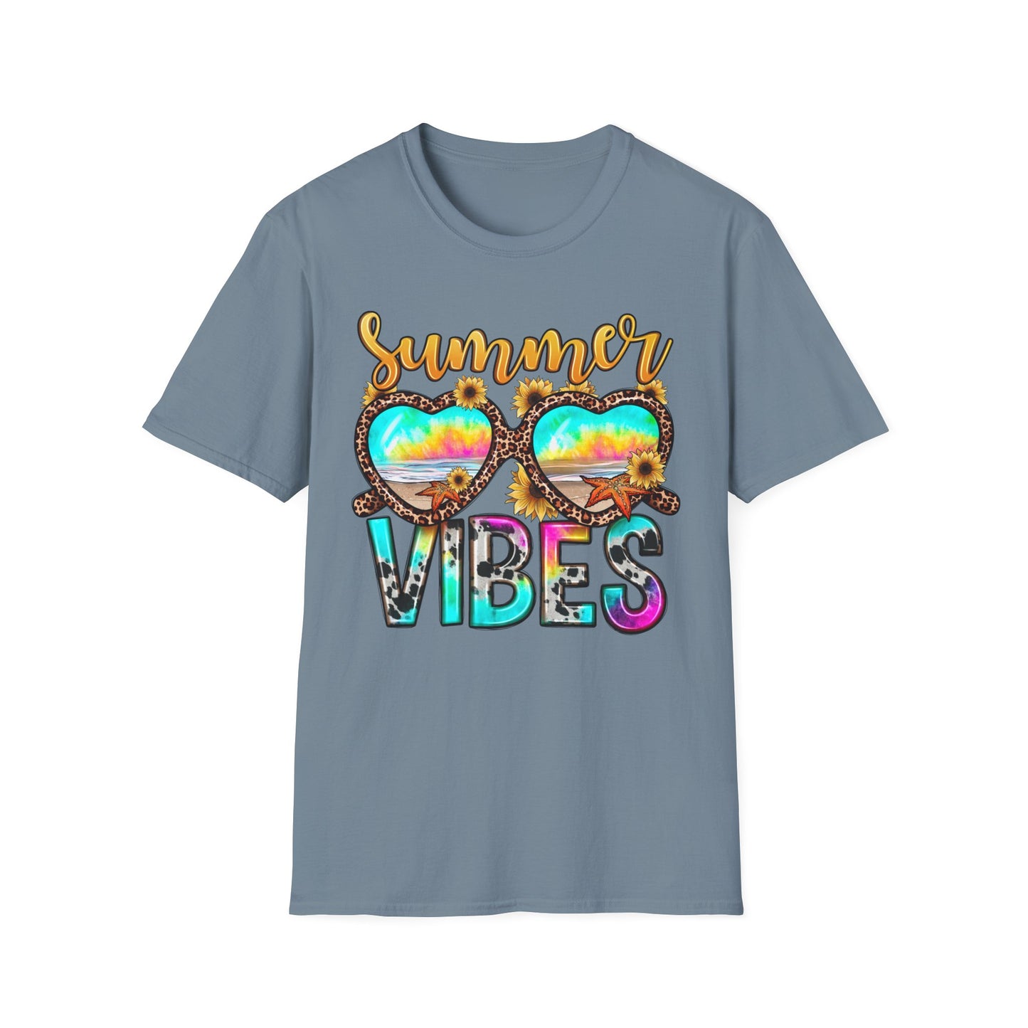 Summer Vibes Graphic -Tee for a Chill Summer