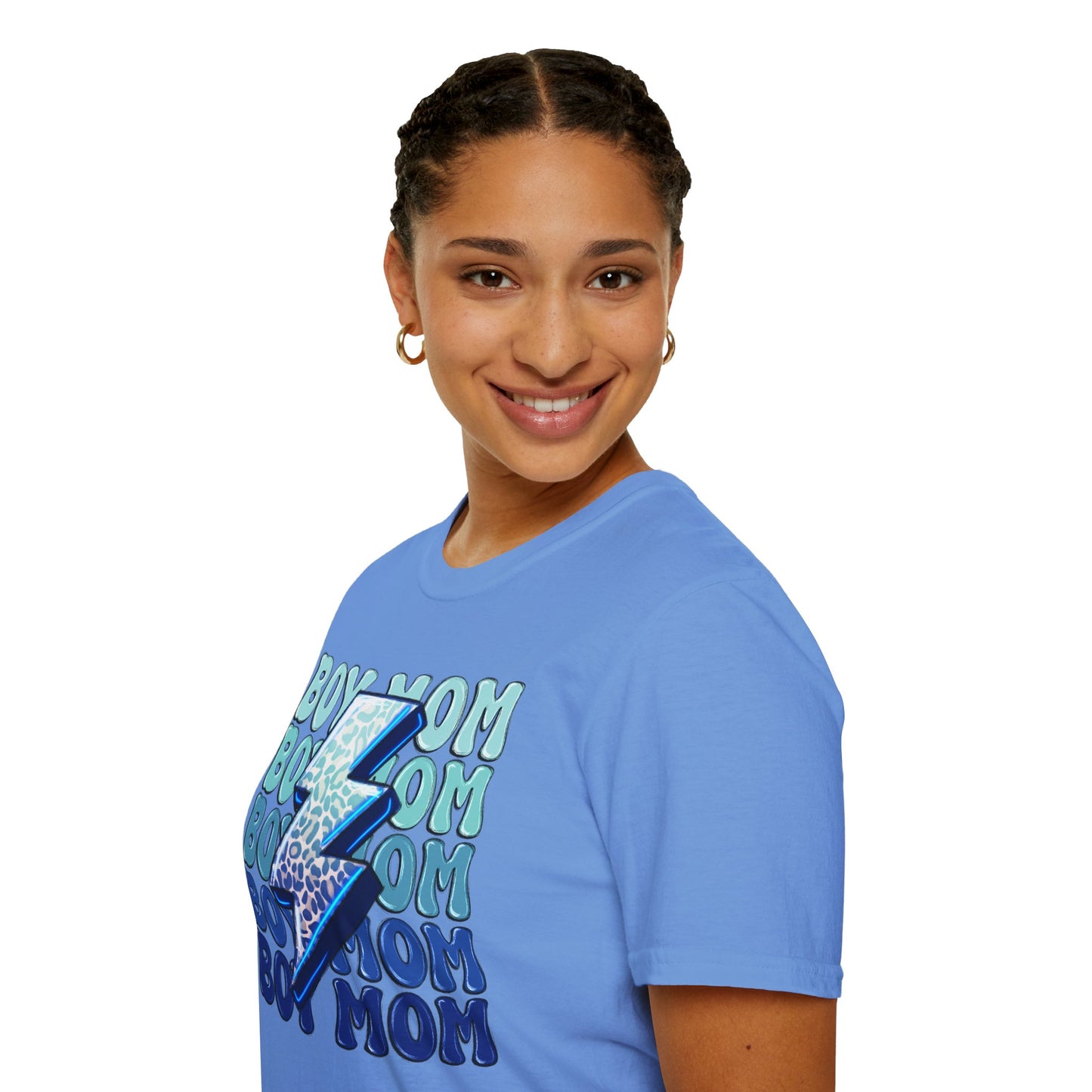 Boy Mom Graphic T-Shirt - Fun and Stylish for Proud Mothers