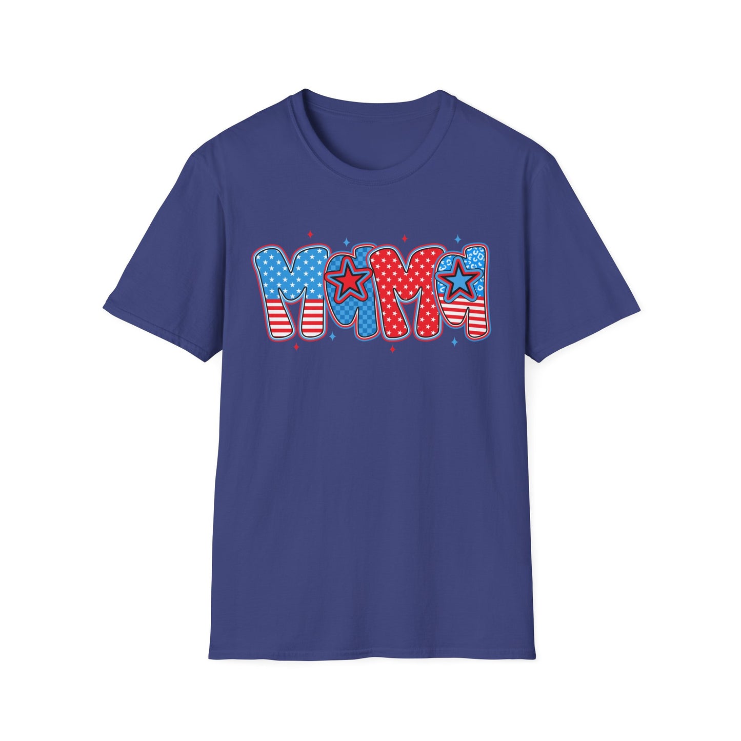 Patriotic Mama T-Shirt - Tee for Celebrations