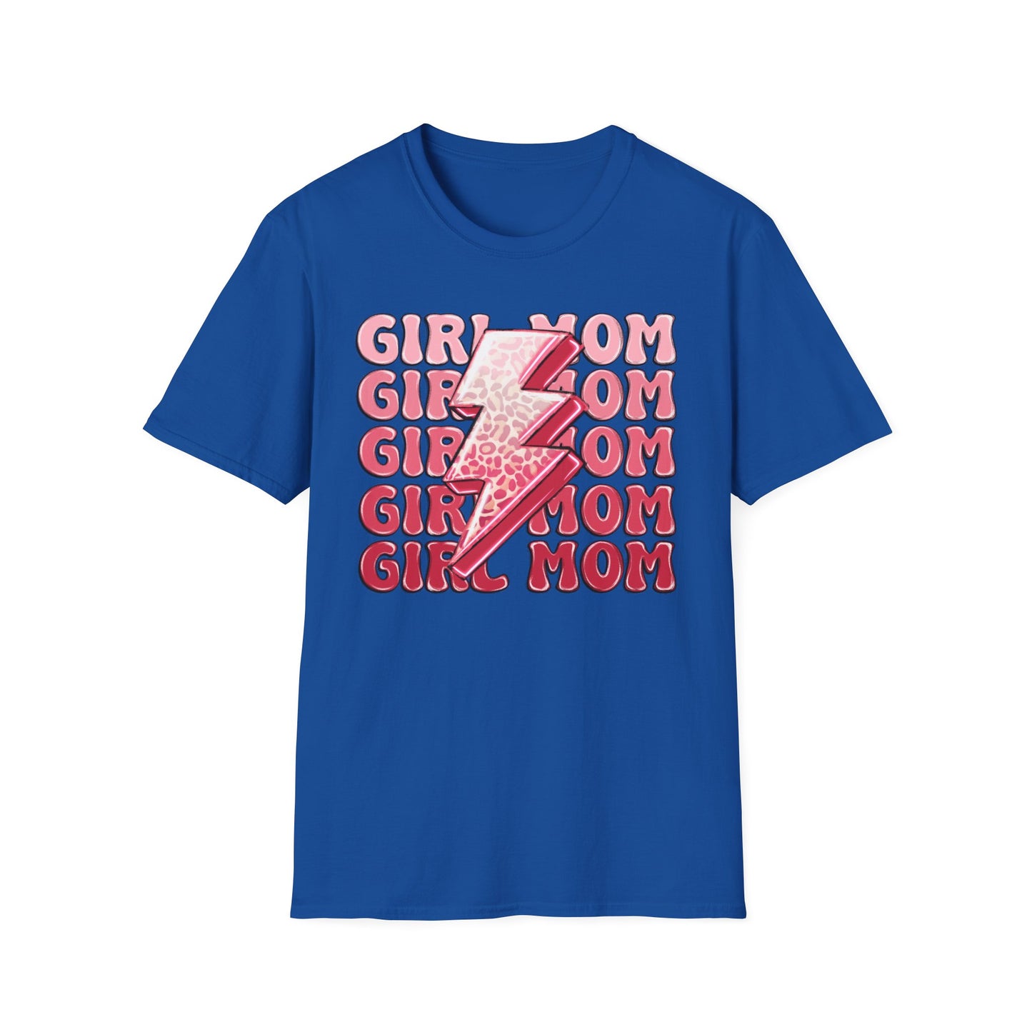 Girl Mom Softstyle T-Shirt - Trendy Casual Tee for Moms