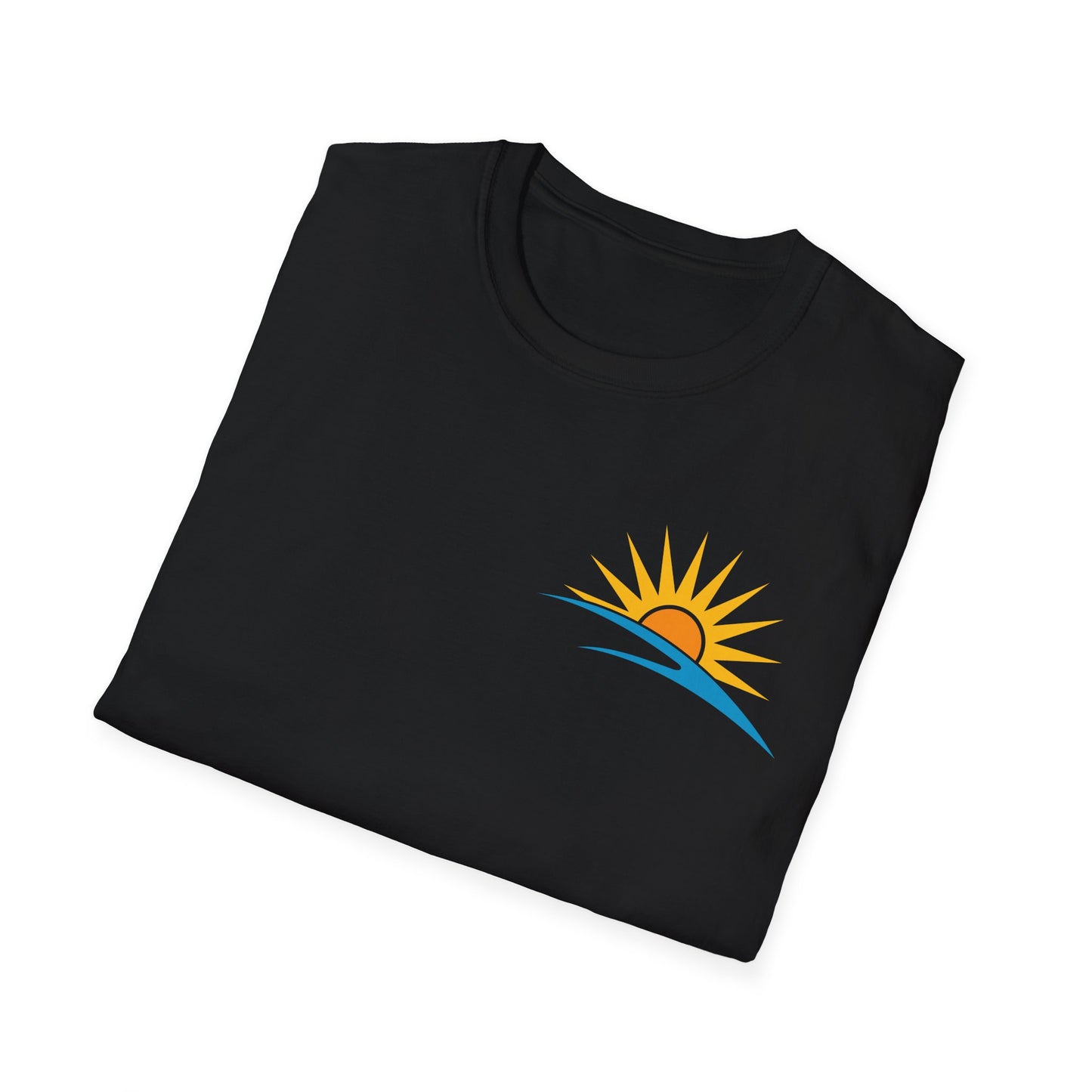 Beach Sunrise & Lighthouse Unisex T-Shirt - Relaxed Summer Vibes