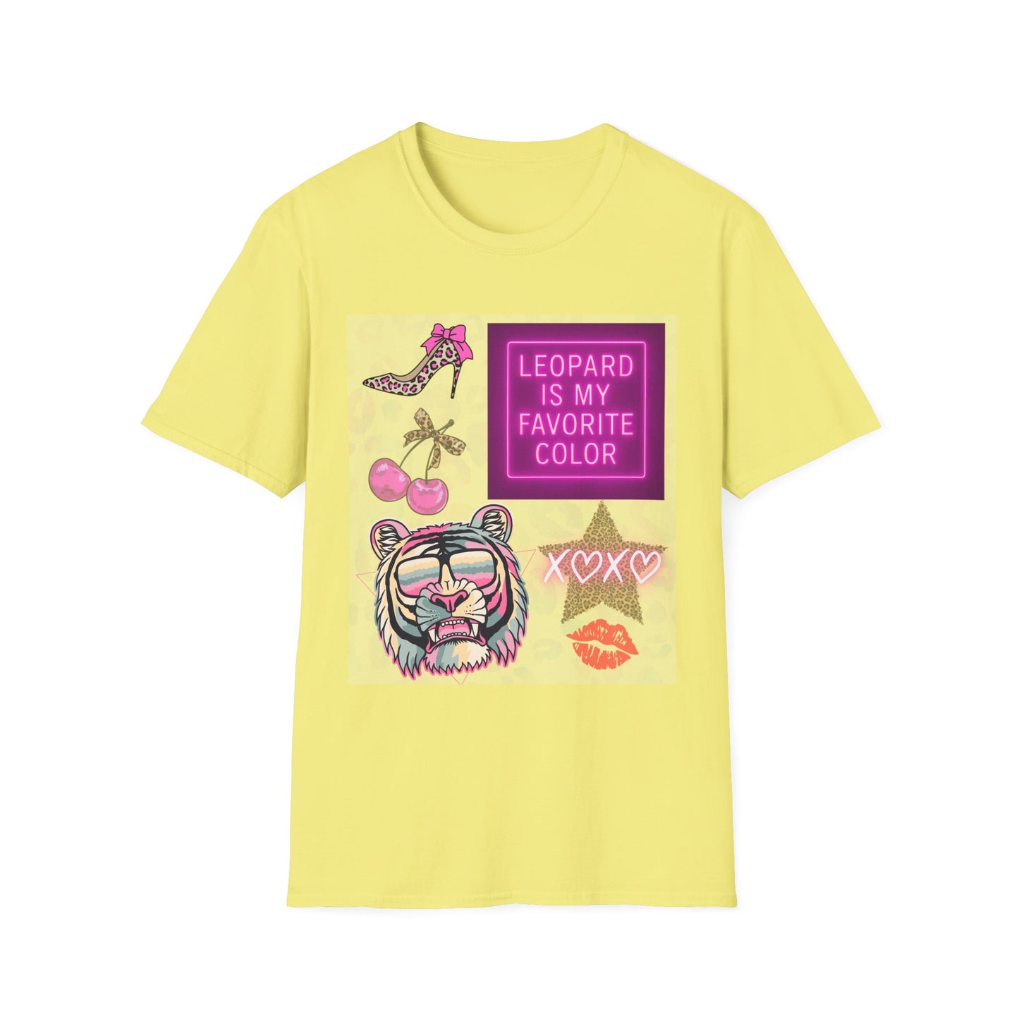 Leopard is my Favorite Color Graphic Tee – Fun & Trendy Apparel