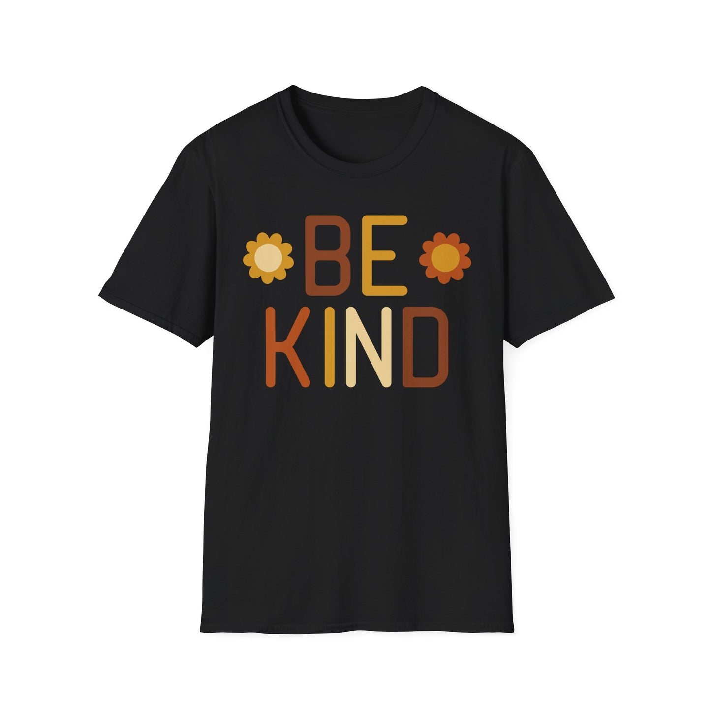 Be Kind Unisex Softstyle T-Shirt - Positive Vibes Casual Wear