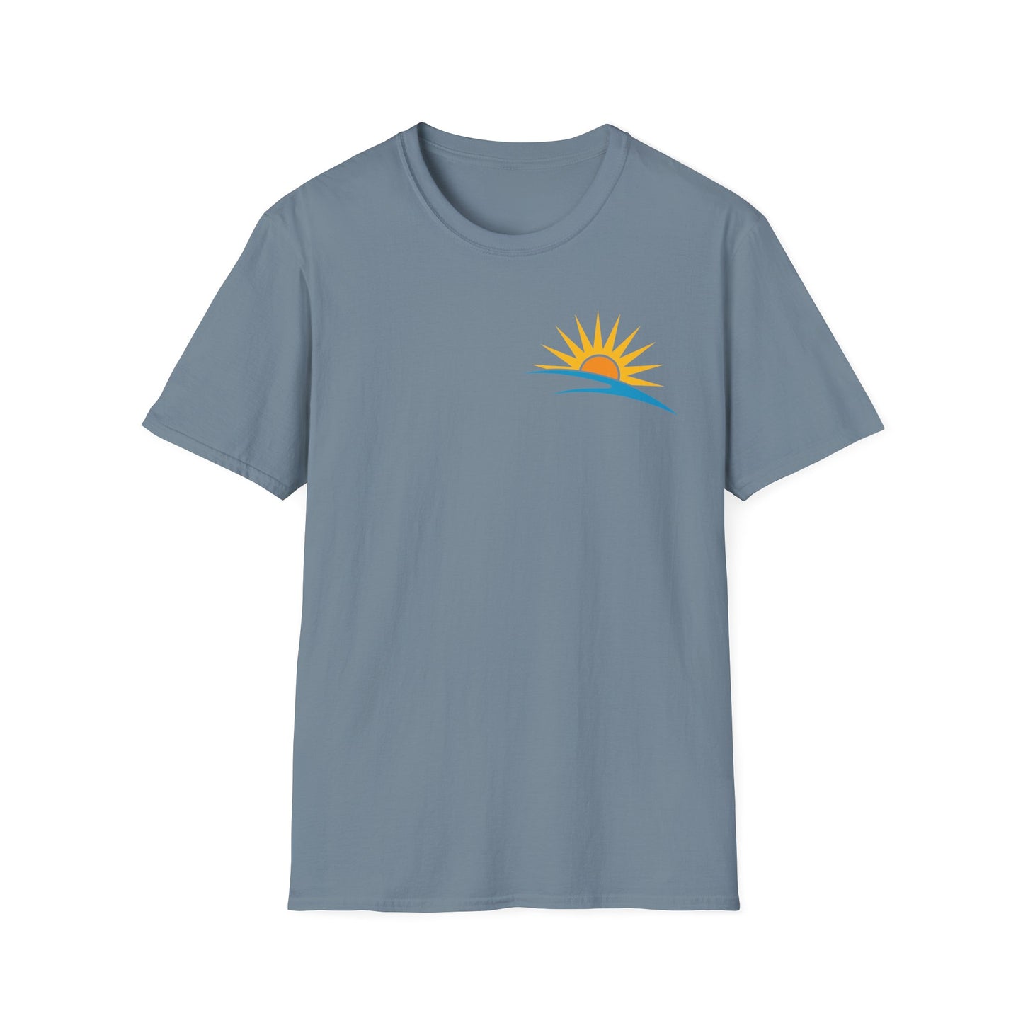 Beach Sunrise & Lighthouse Unisex T-Shirt - Relaxed Summer Vibes