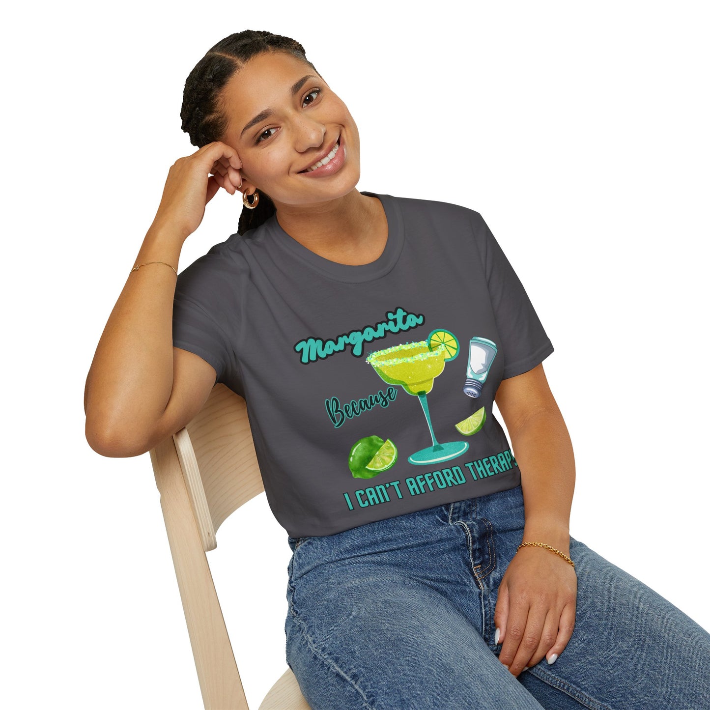 Margarita Therapy - Graphic Tee for Cocktail Lovers
