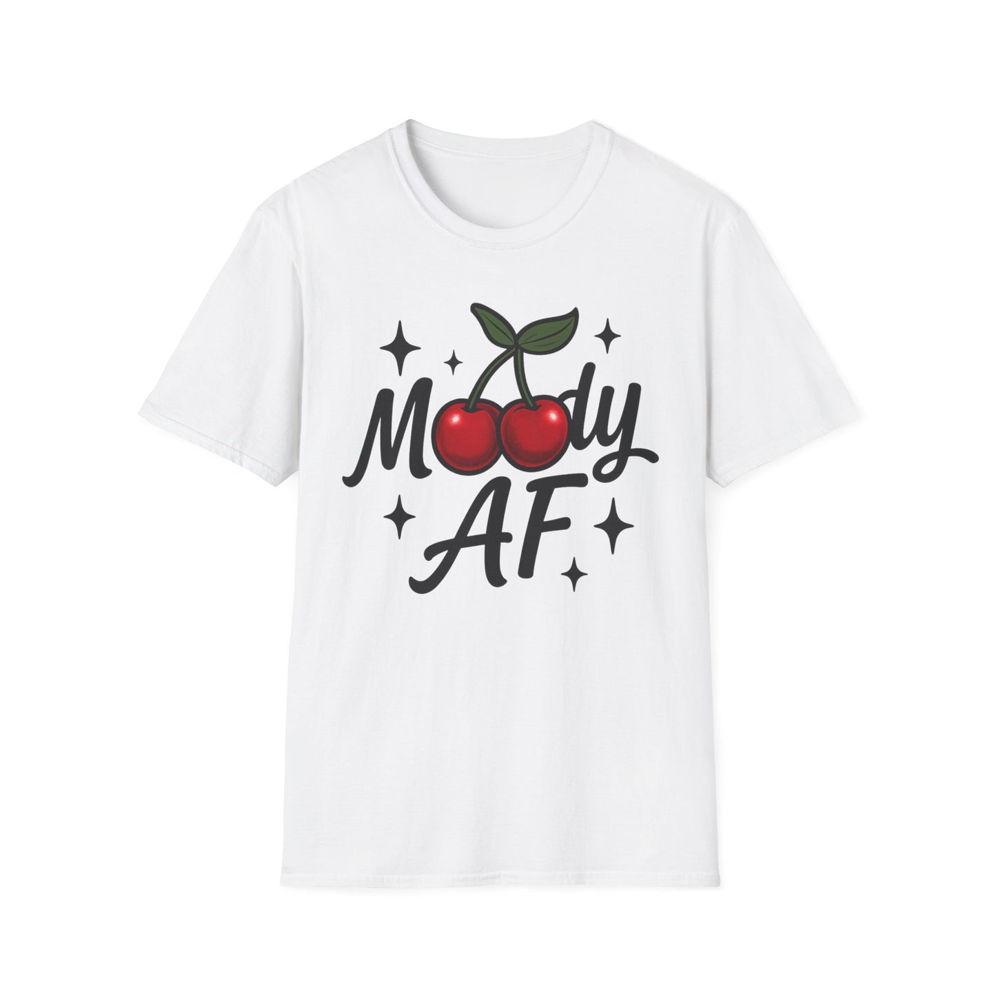 Moody AF T-Shirt | Cute Cherry Graphic Tee