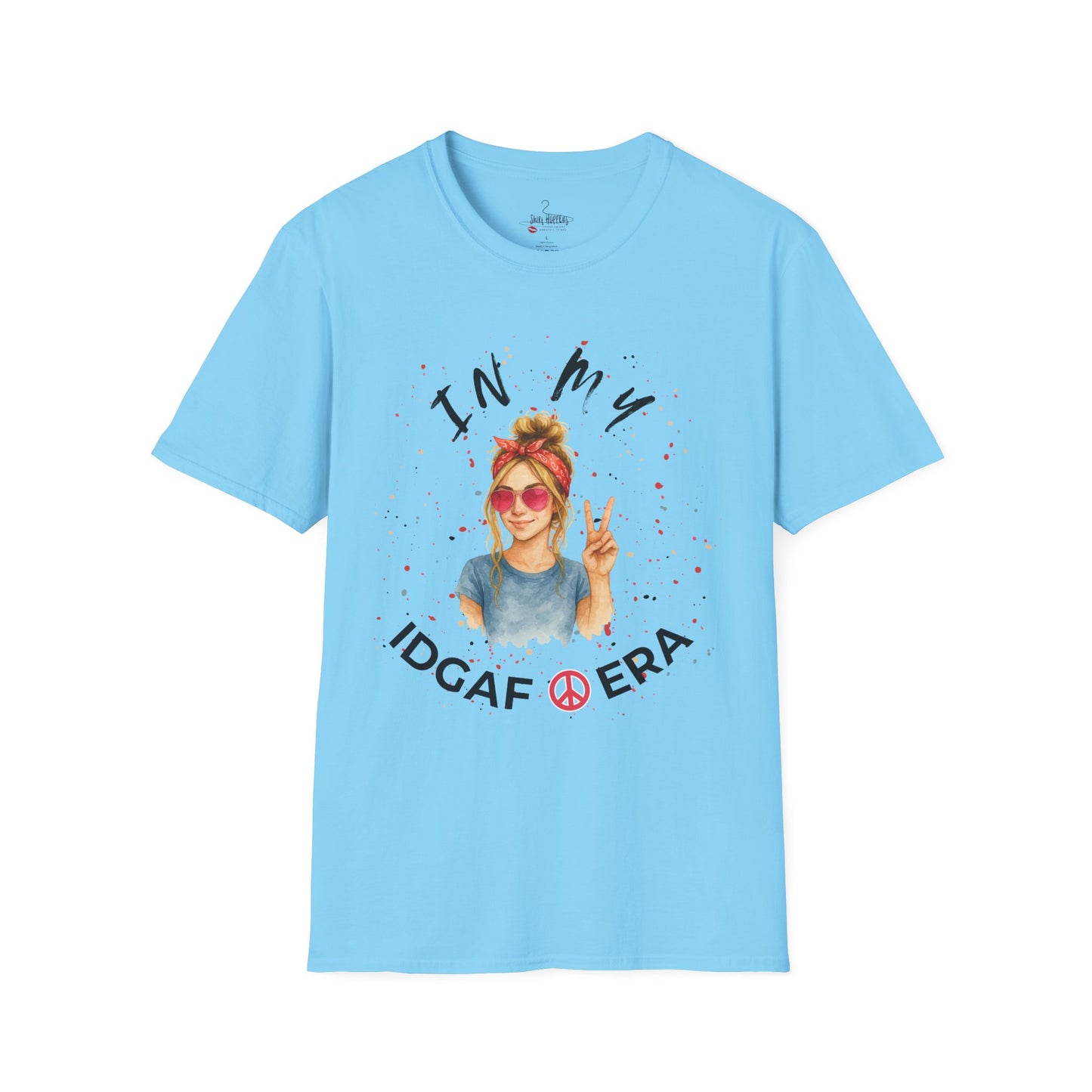 IDGAF ERA - Trendy Graphic T-Shirt for Casual Vibes - Perfect Gift for Friends, Birthday Celebration, Festivals, Everyday Wear, Unique Style