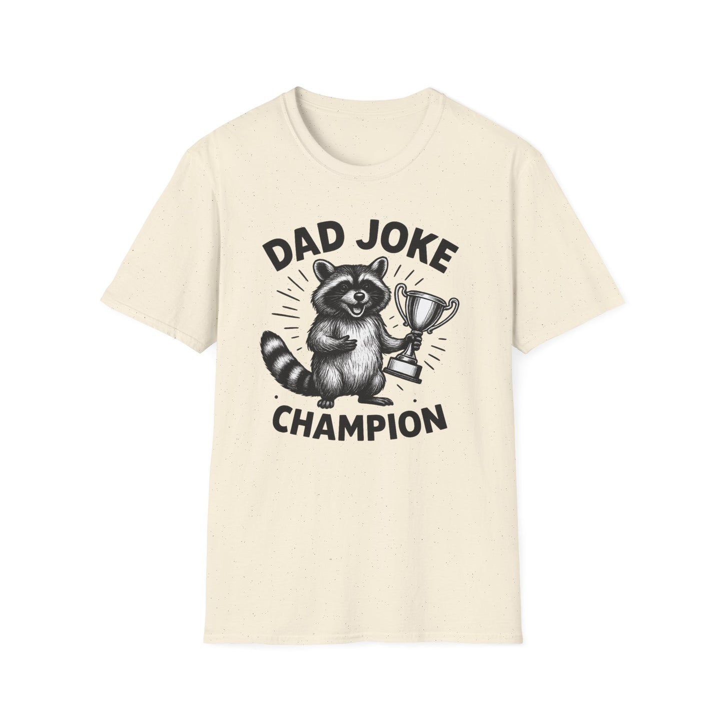 Dad Joke Champion T-Shirt, Funny Dad Gift, Unisex Tee, Perfect for Father's Day, Humor Shirt for Parent, Gift for Dad