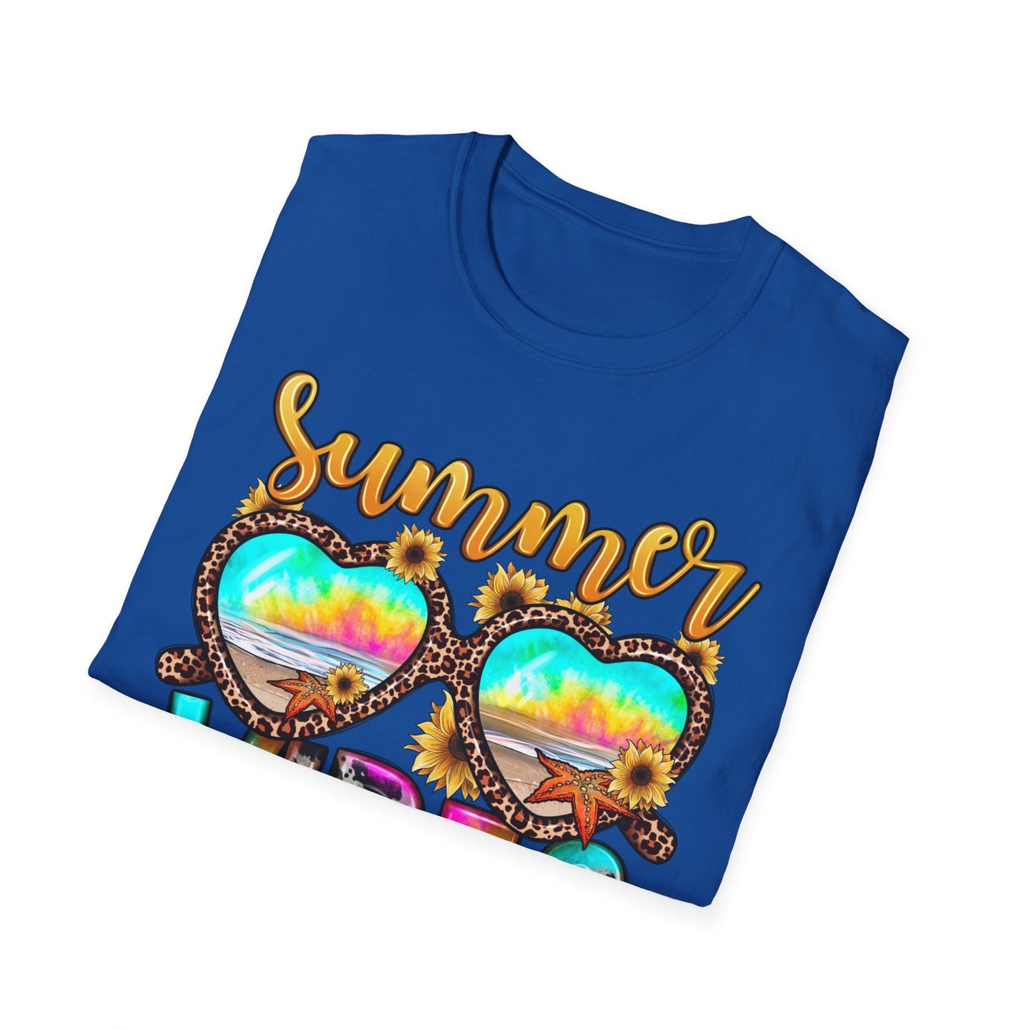 Summer Vibes Graphic -Tee for a Chill Summer