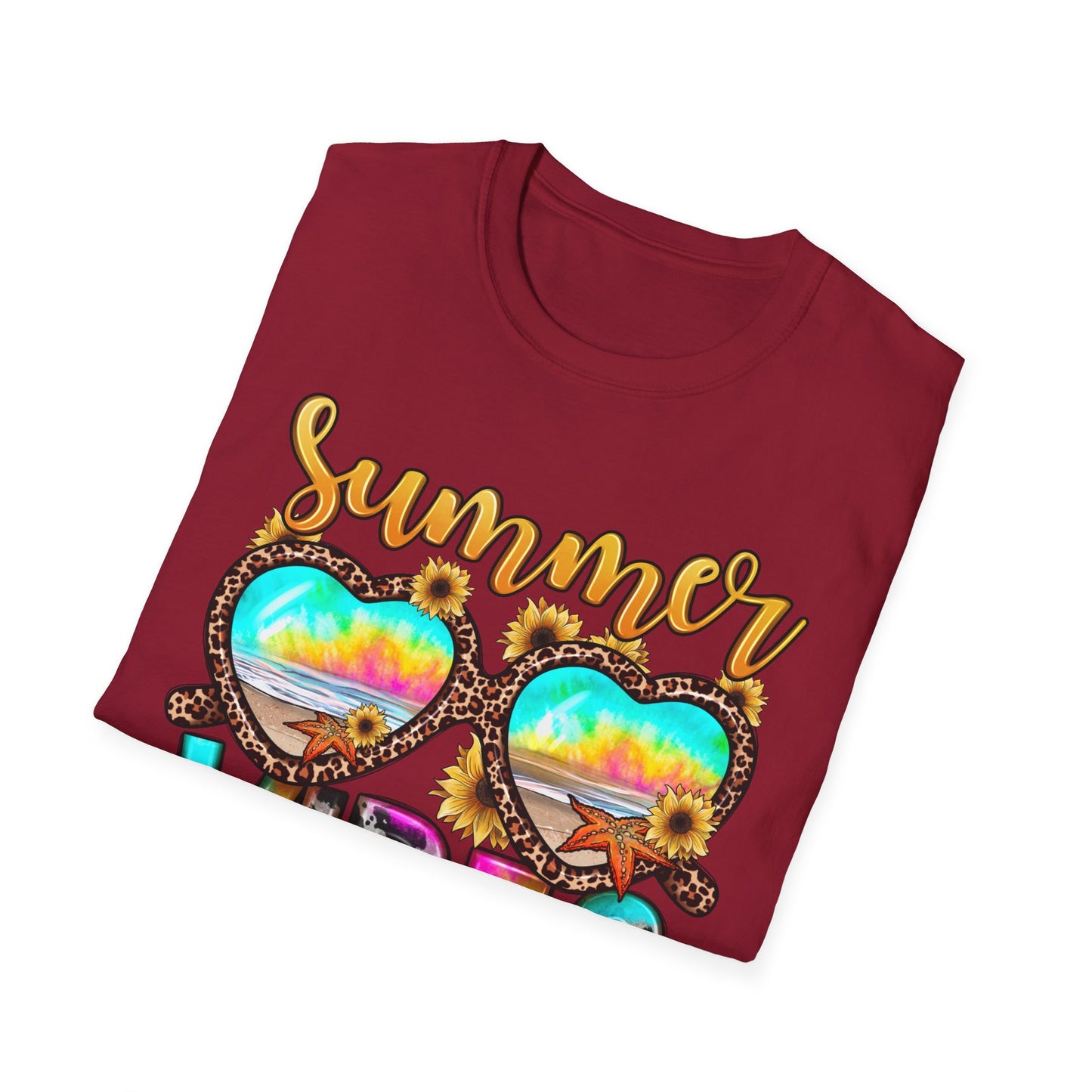 Summer Vibes Graphic -Tee for a Chill Summer